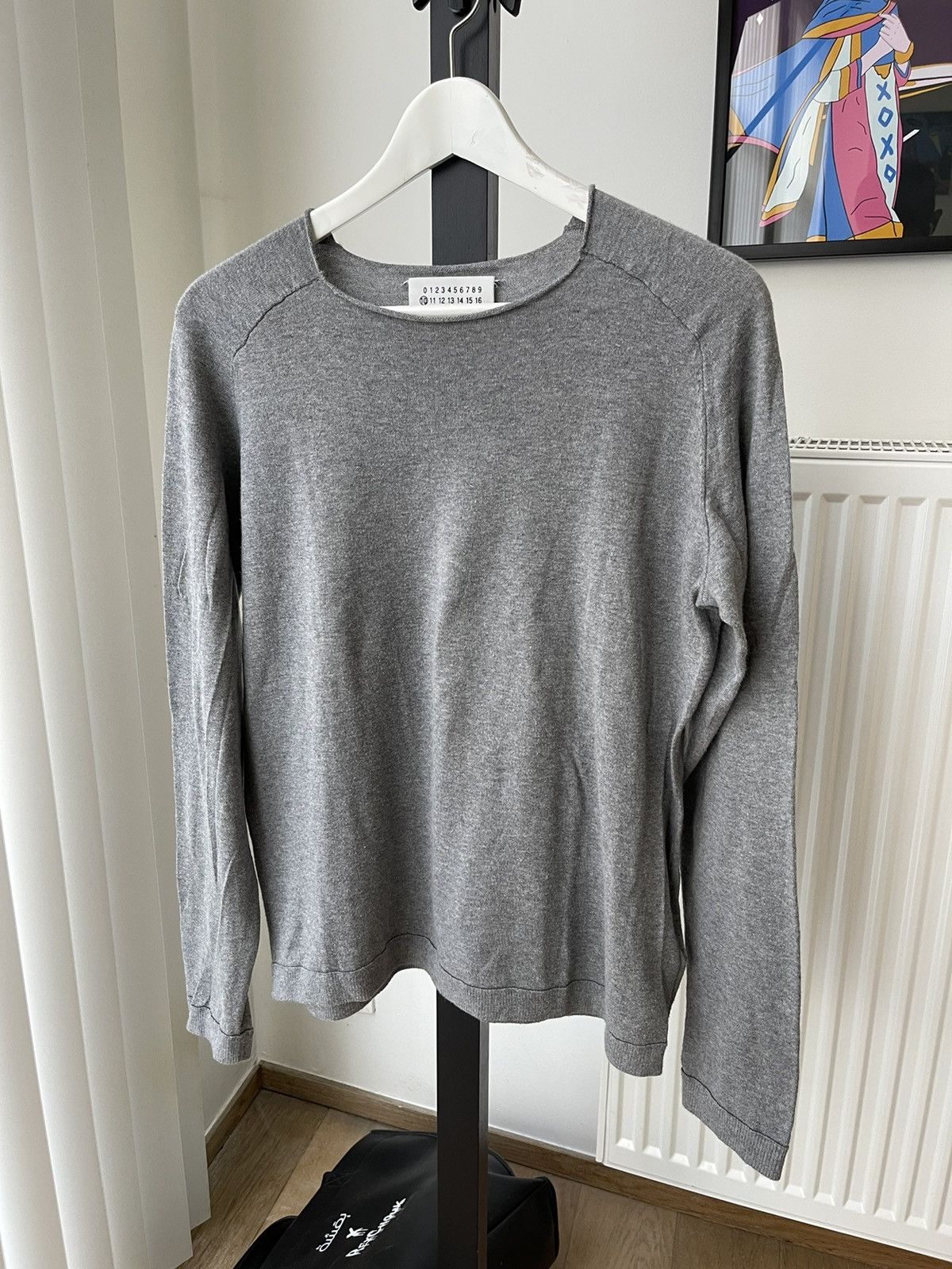 Maison Margiela Maison Margiela SS06 Saddle Shoulders Grey Sweatshirt Size US S / EU 44-46 / 1 - 4 Thumbnail