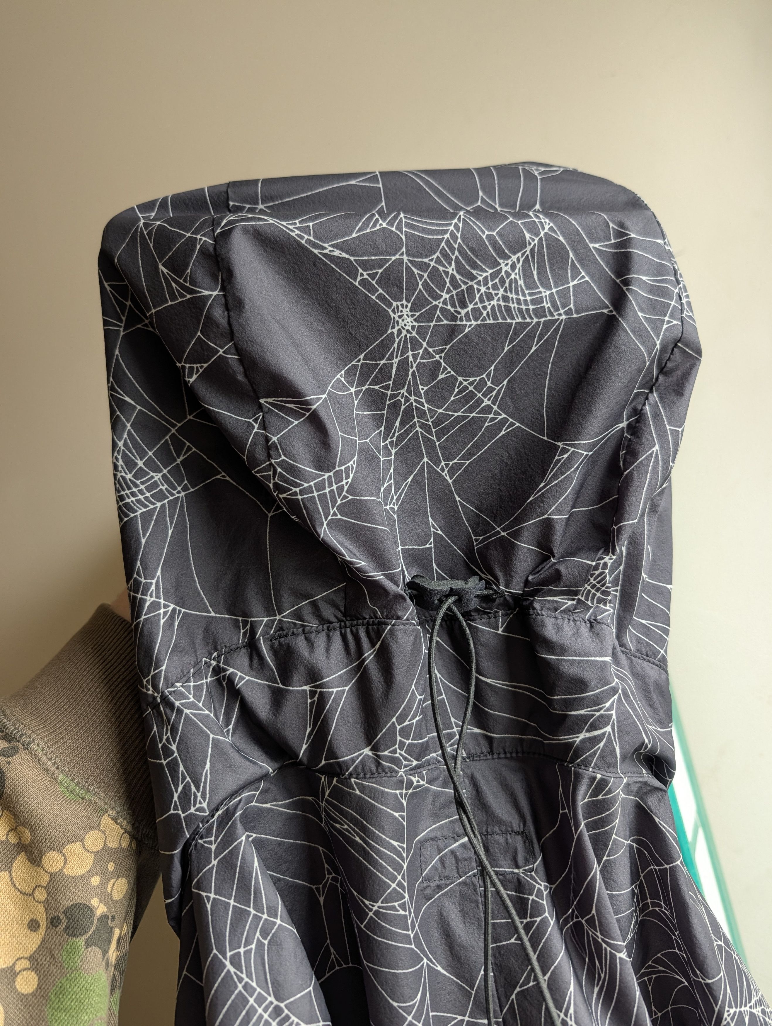 Lad Musician Hooded Spider Web Zip Up Windbreaker Size US S / EU 44-46 / 1 - 9 Thumbnail