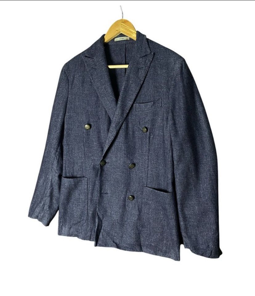 Boglioli Vintage Boglioli Denim Coat Size 40L - 3 Thumbnail