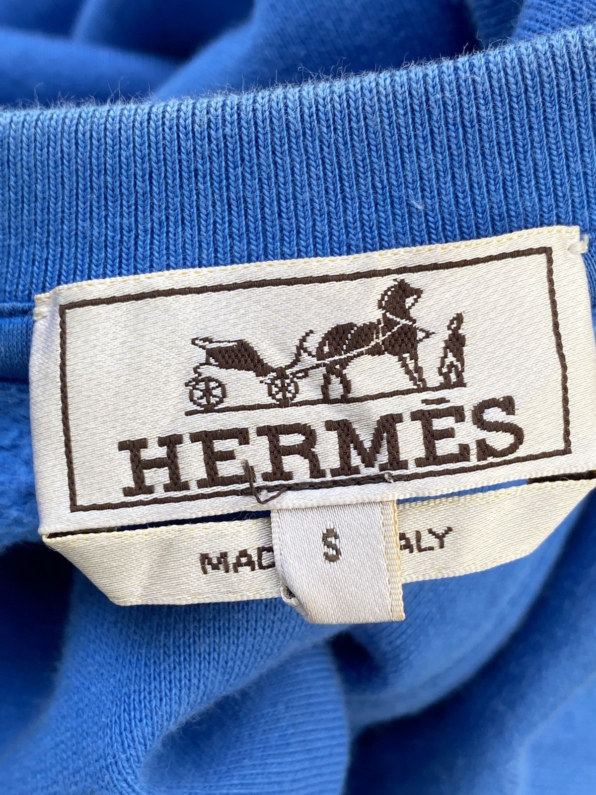 Hermes Hermes- Leather Patchwork Robot- Sweatshirt Size US S / EU 44-46 / 1 - 9 Thumbnail