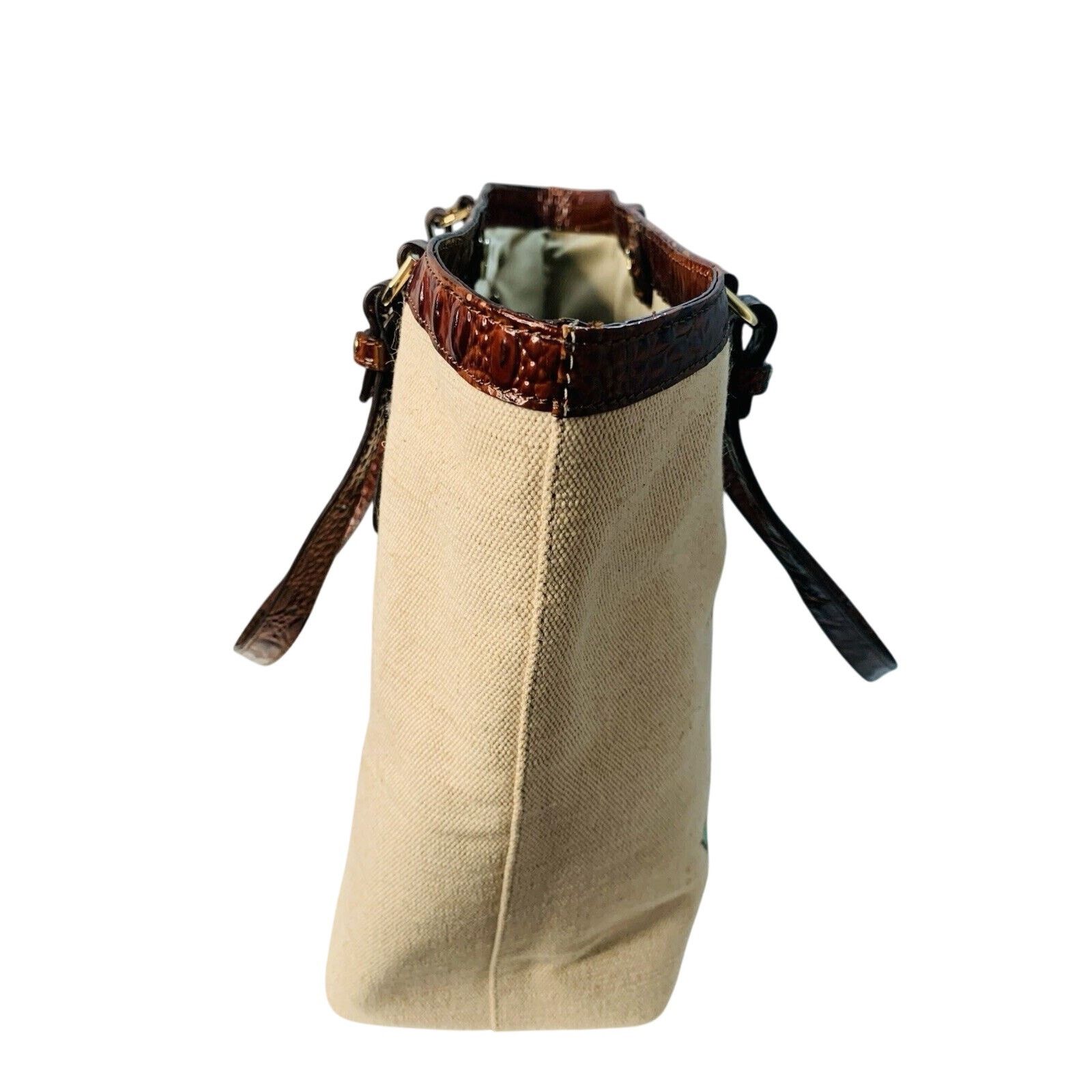 BRAHMIN Brahmin Brooke Pecan Pipa Greeting Massachusetts Tote Woody Size ONE SIZE - 12 Thumbnail