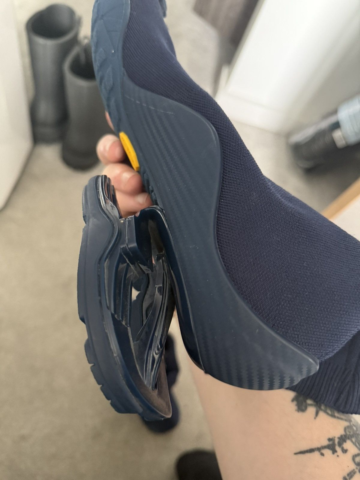 Balenciaga 1/1 UNRELEASED SAMPLE RUNWAY VIBRAM in blue colorway Size US 11 / EU 44 - 6 Thumbnail