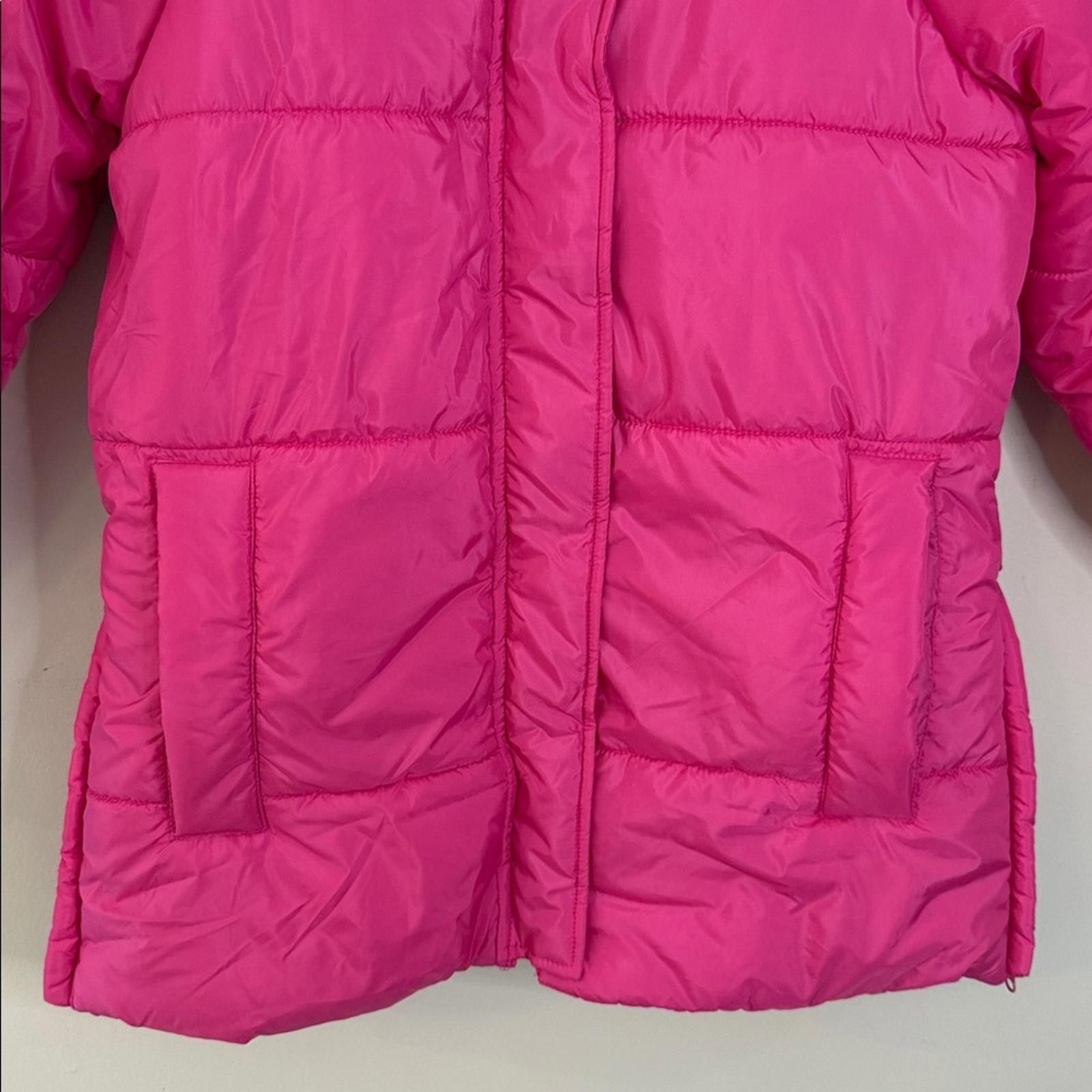 Other Culture Couture Pink Puffer Coat detachable hood SZ Med Size M / US 6-8 / IT 42-44 - 5 Thumbnail