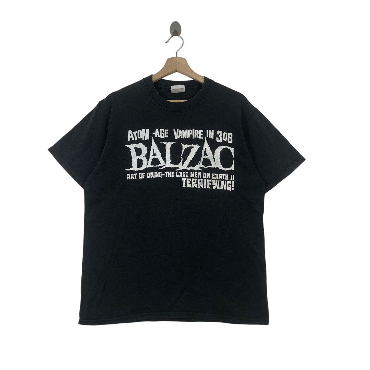Band Tees BALZAC PUNK ROCK Atom Age Vampire 308 Single Tee Shirt Top Size US L / EU 52-54 / 3 - 1 Thumbnail