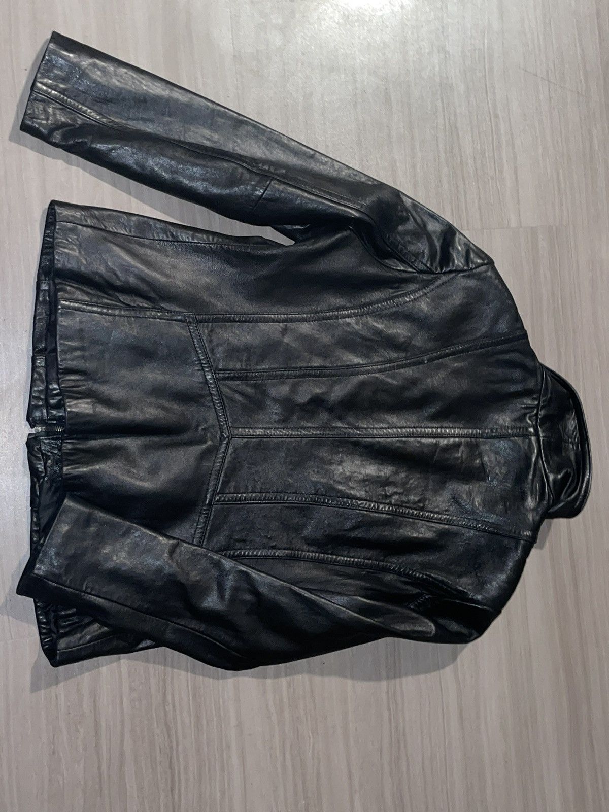 Vintage Avanti leather jacket Size XL / US 12-14 / IT 48-50 - 2 Thumbnail