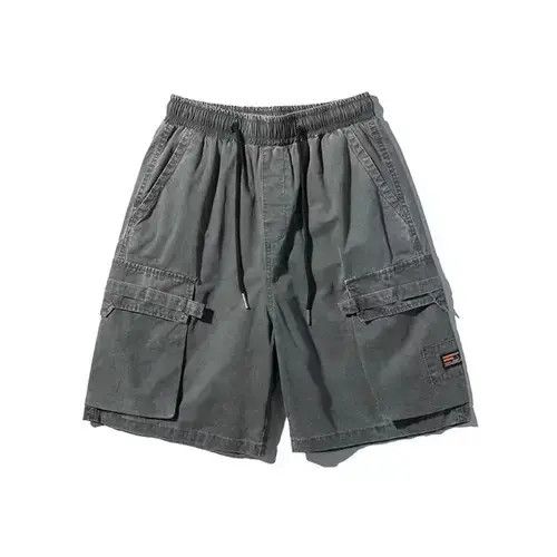 Other 21SS Tokyo Union Washed Grey Worker Shorts Size US 32 / EU 48 - 2 Thumbnail
