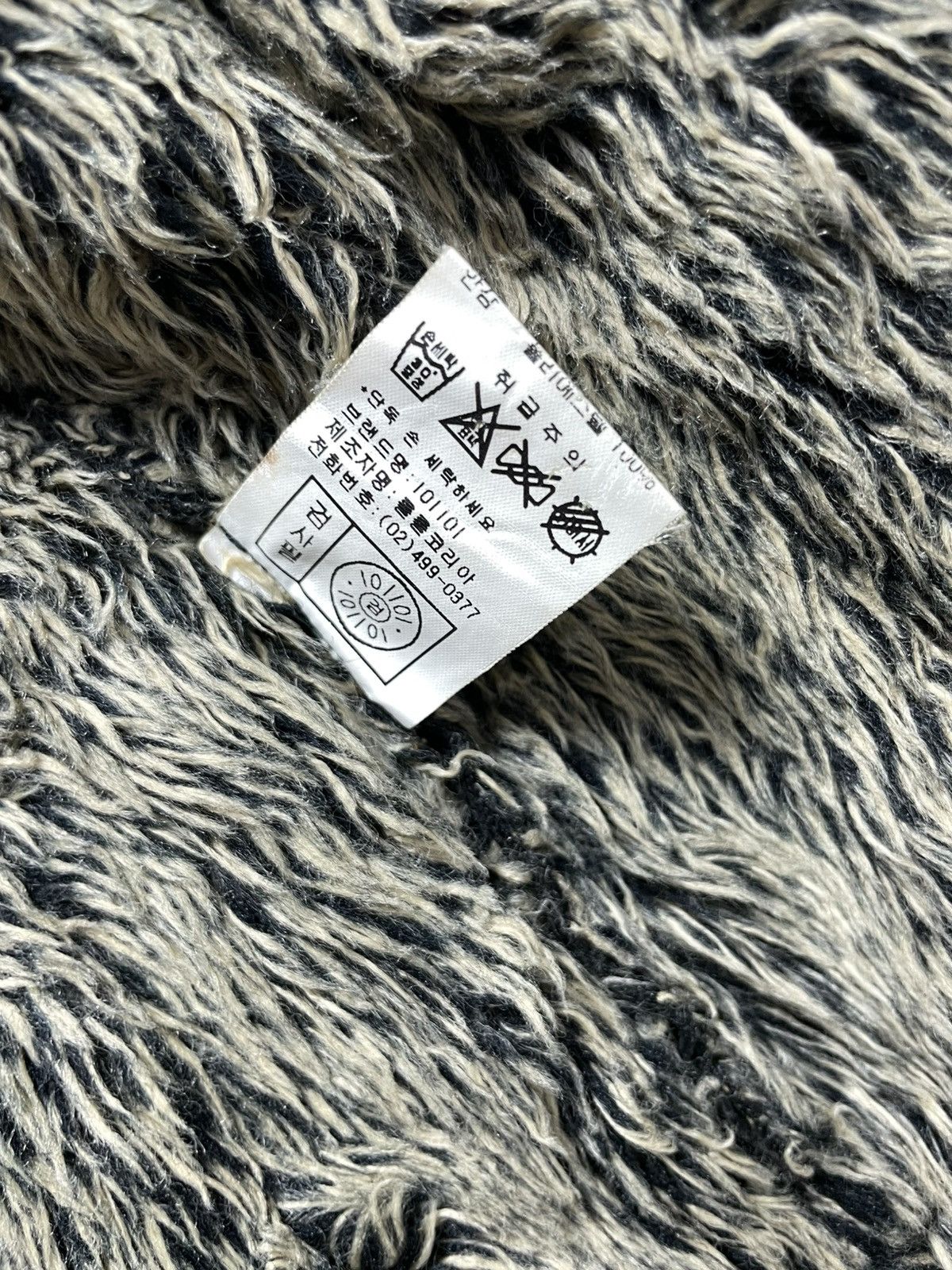 Japanese Brand 2000s IOIIOI - avant garde goth cropped faux fur jacket y2k Size M / US 6-8 / IT 42-44 - 6 Thumbnail