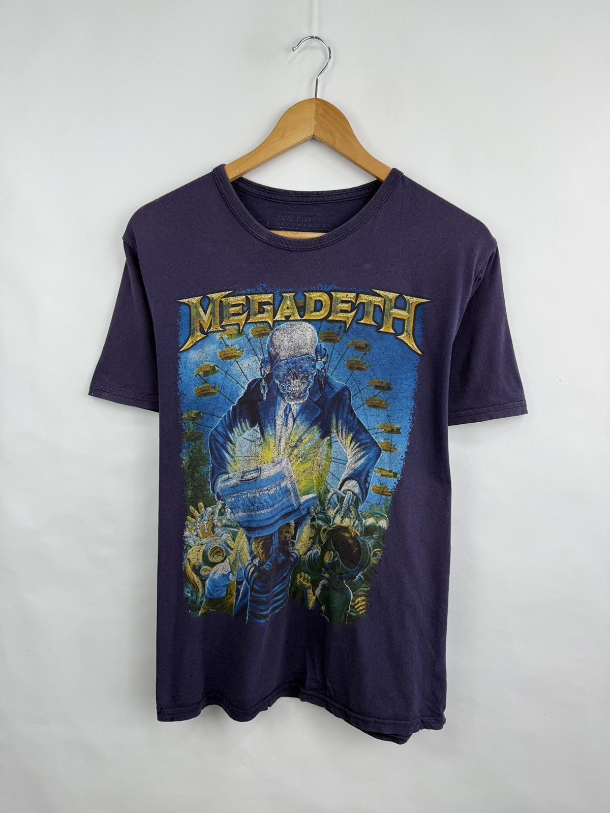 Megadeth 🇺🇸☠️ Megadeth The System Has Failed Plan B Thrash Metal Band Size US M / EU 48-50 / 2 - 3 Thumbnail
