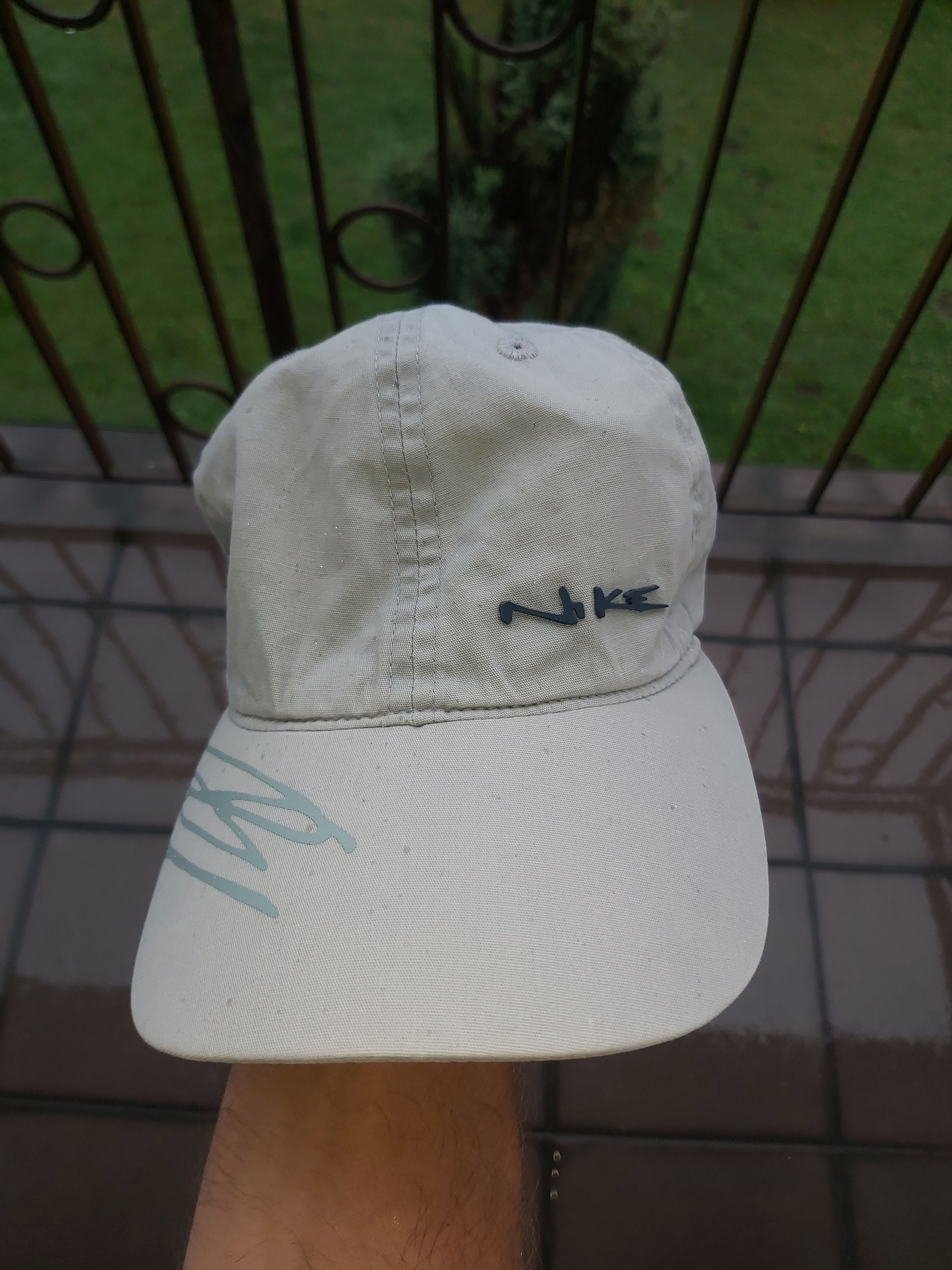 Nike × Vintage VTG y2k 90s Nike Cap Hat spell out logo Size ONE SIZE - 4 Thumbnail