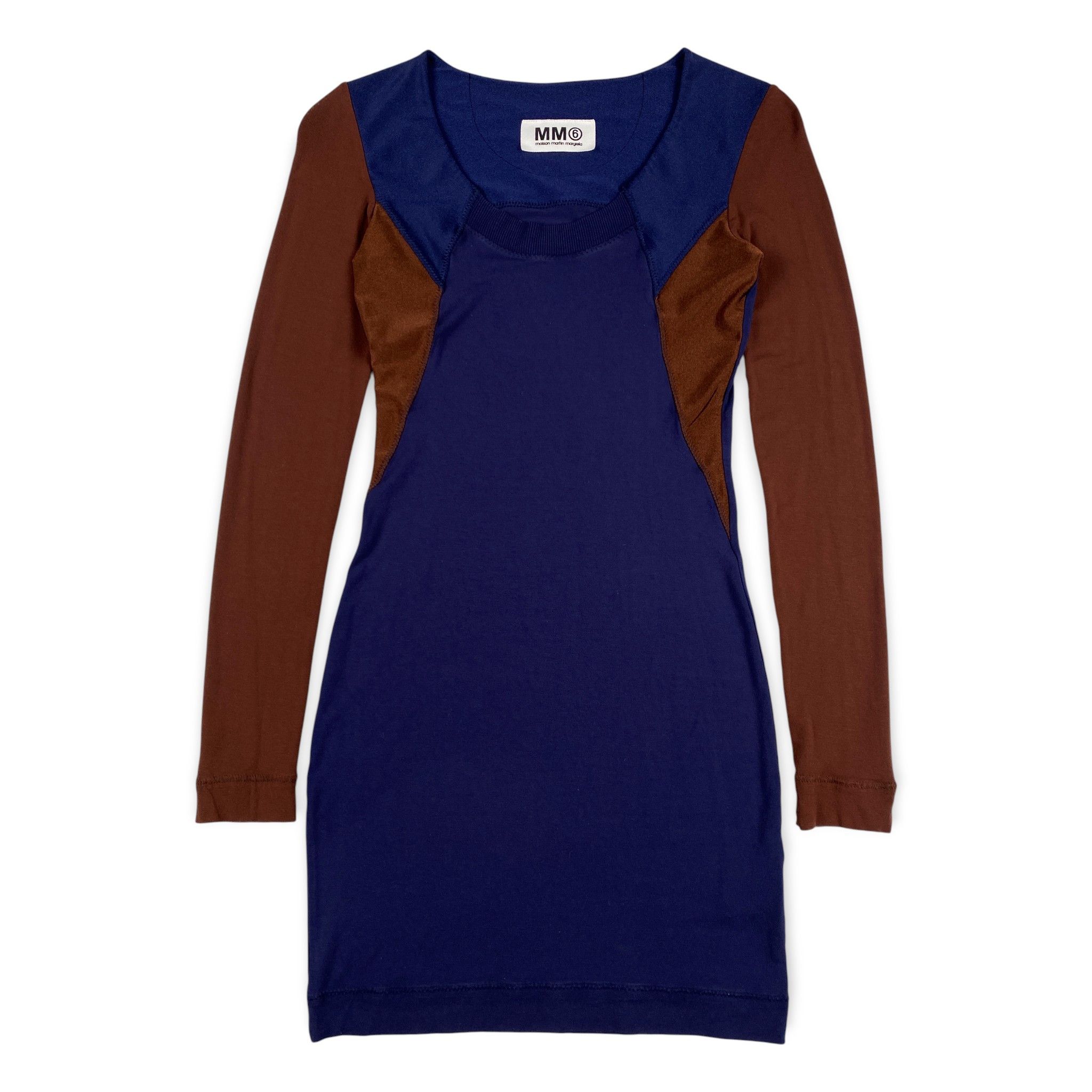 Maison Margiela MM6 Long Sleeve Bodycon Mini Dress Size XS / US 0-2 / IT 36-38 - 1 Thumbnail