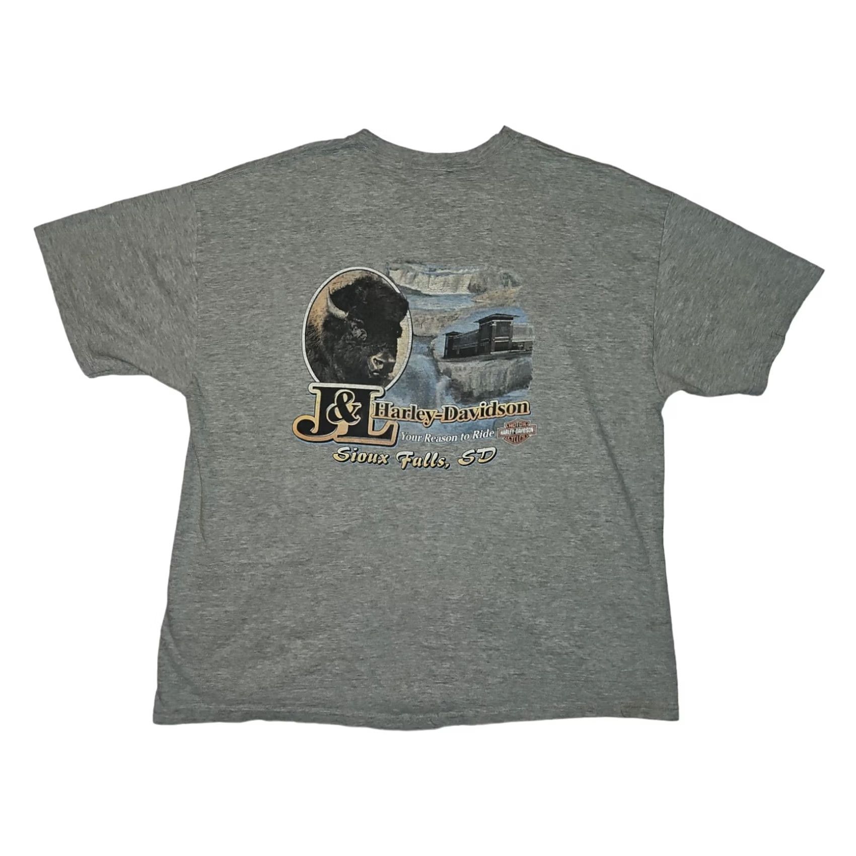 Harley Davidson Vintage Harley Davidson Shirt Mens XXL Gray Graphic - Style Size US XXL / EU 58 / 5 - 7 Thumbnail