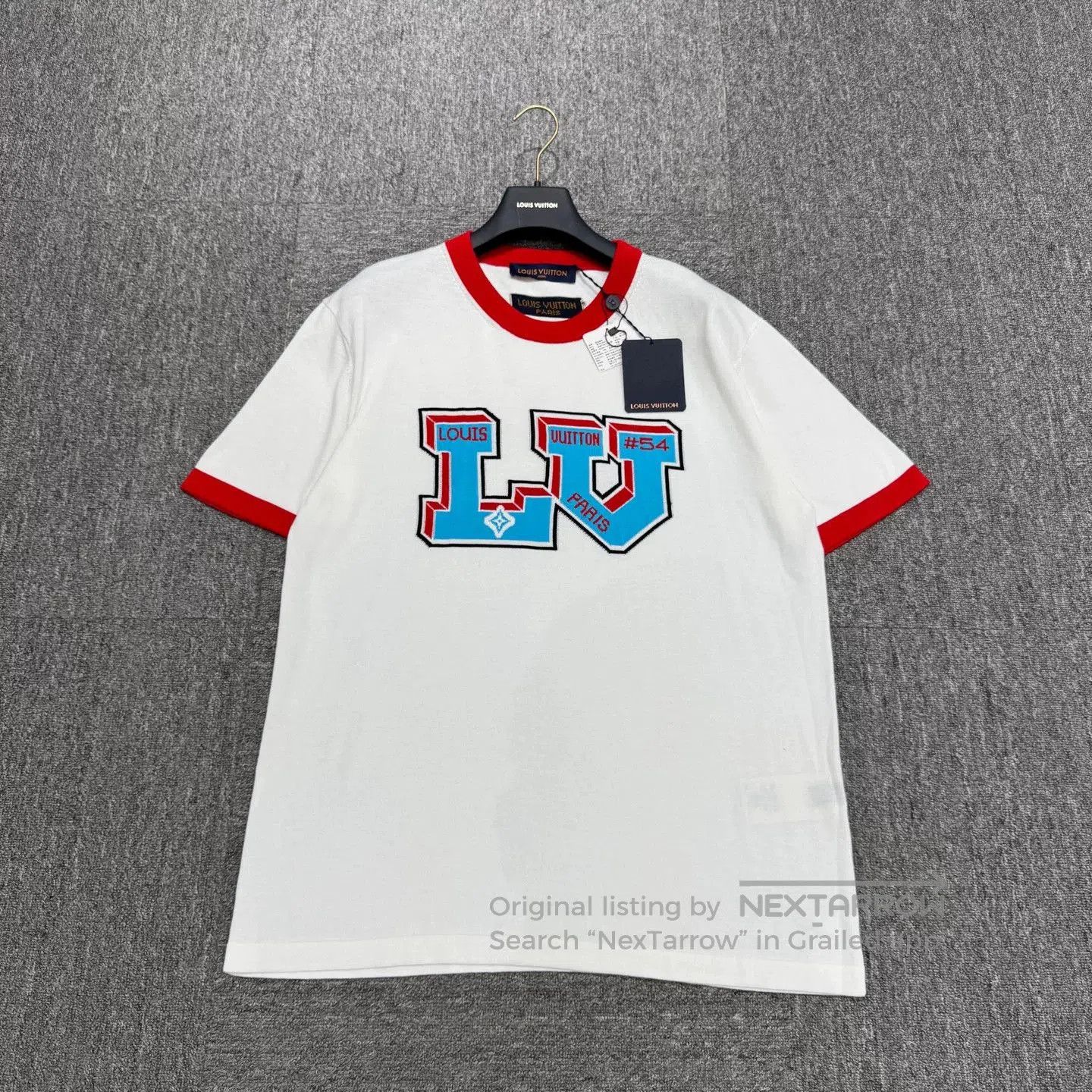 Louis Vuitton Louis Vuitton LV Letter Knit Short Sleeve. Size US L / EU 52-54 / 3 - 1 Thumbnail