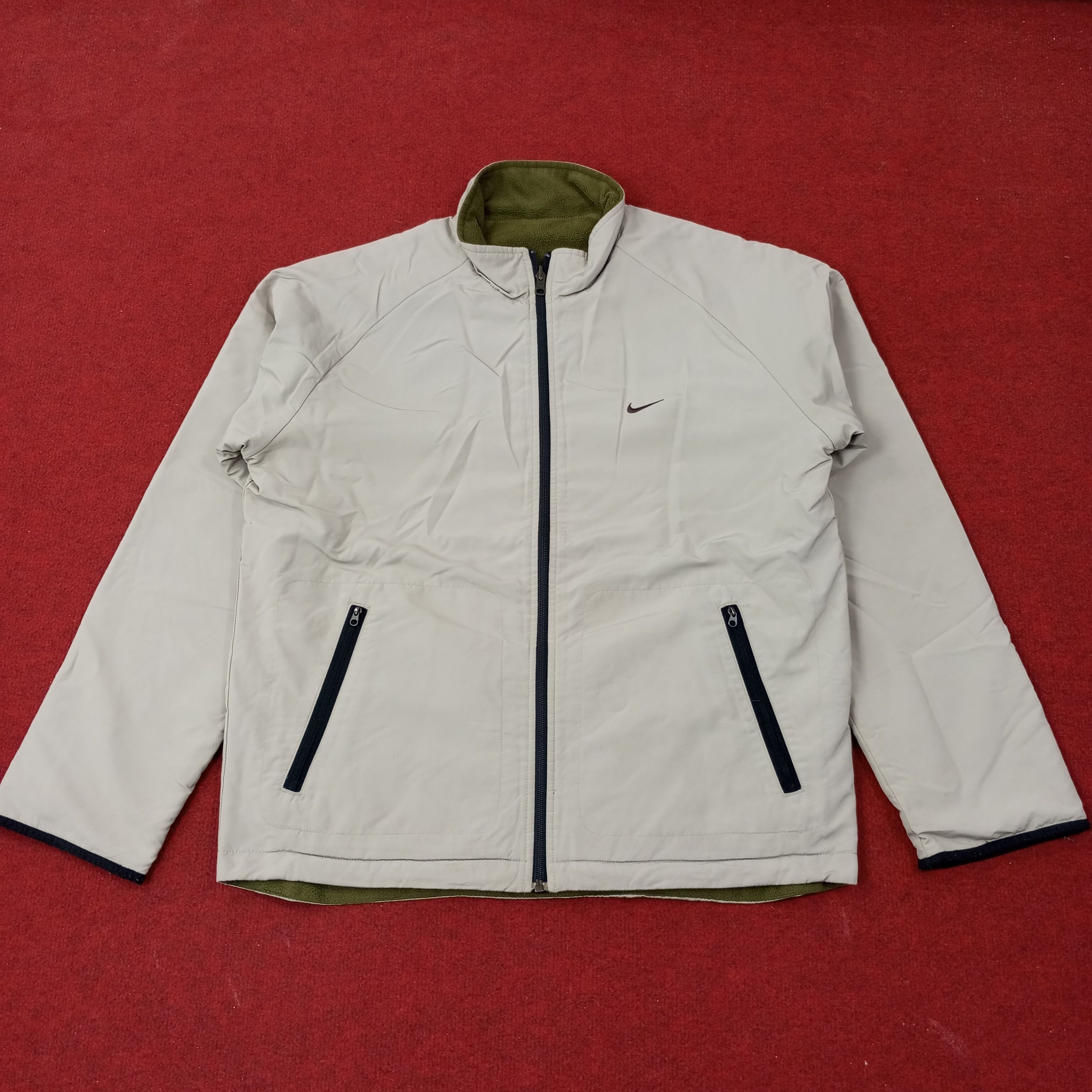 Nike Nike Small Logo Reversible Jacket c240n18 Size US L / EU 52-54 / 3 - 1 Thumbnail