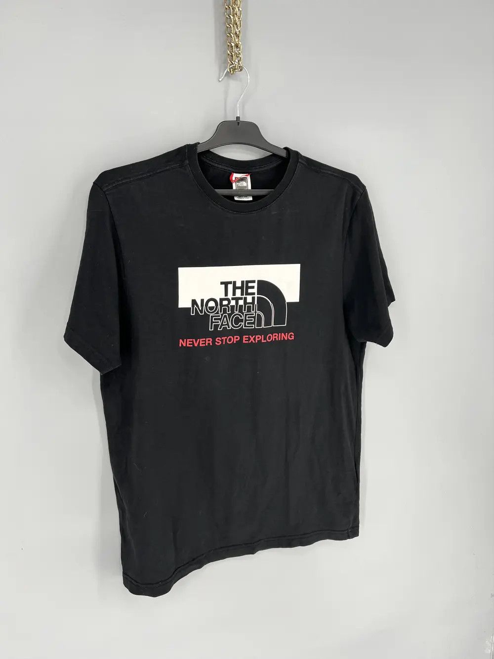 The North Face The North Face Mens Size M Never Stop Exploring Gray Tee NWT Size US M / EU 48-50 / 2 - 2 Thumbnail