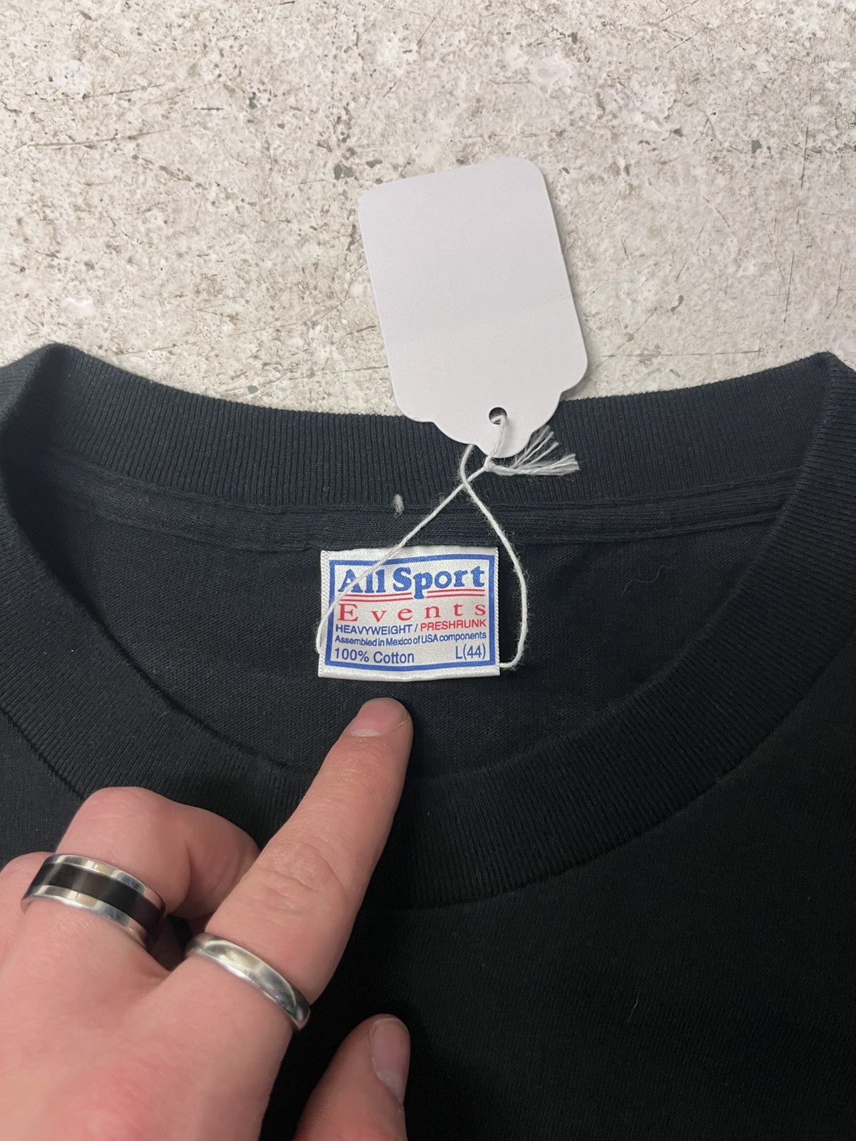 Band Tees Vintage black billy joel band tee Size US L / EU 52-54 / 3 - 3 Thumbnail