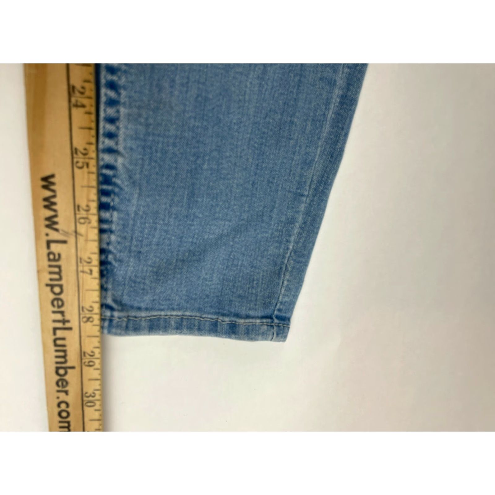 H&M H&M L.O.G.G. Jeans Women's Size 2 Long Blue Denim High Rise Medium Wash Slim-fit Size 26" / US 2 / IT 38 - 6 Thumbnail