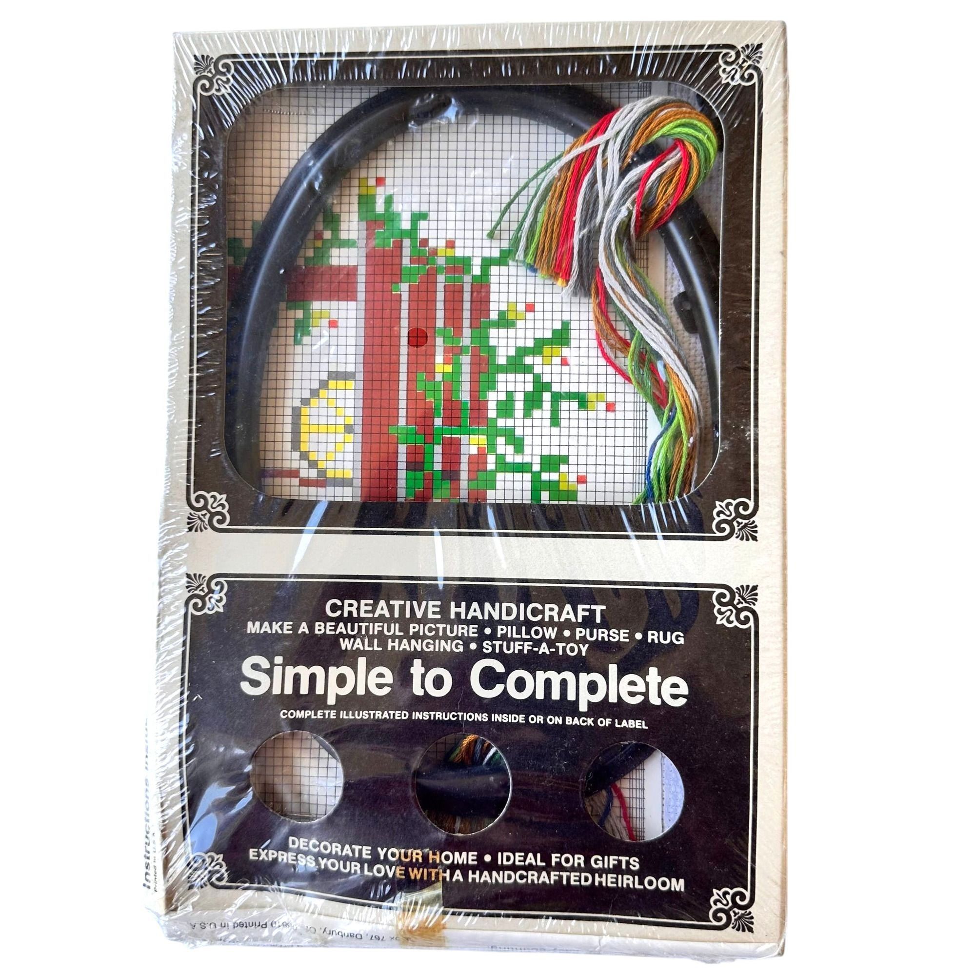 Vintage American Family Crafts Counted Cross Stitch Kit 5706 Wishing Size ONE SIZE - 3 Thumbnail