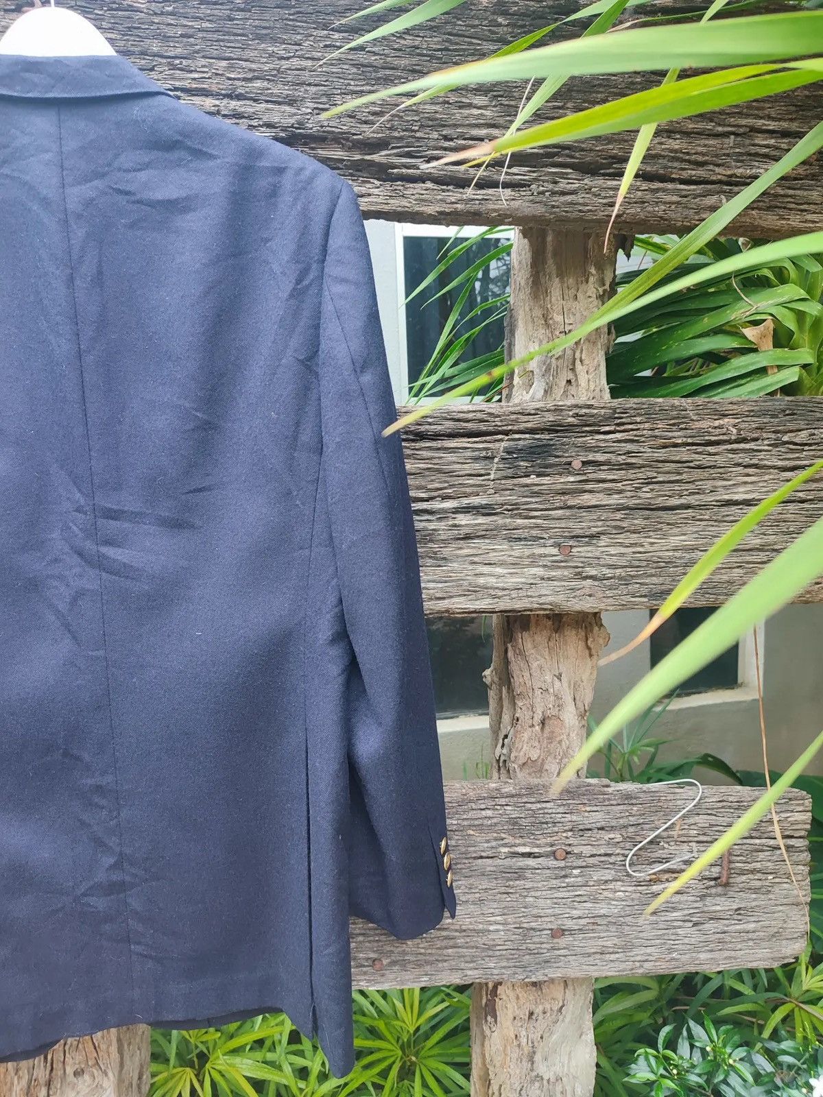 Pierre Cardin Pierre Cardin Wool Blazer – Navy – Gold Buttons Size 42R - 8 Thumbnail