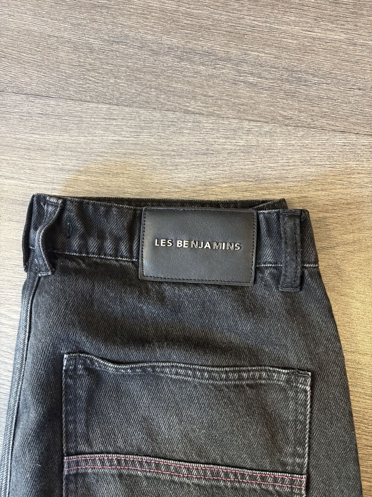 Les Benjamins Les Benjamins FW21 BlackDenim Pant Size US 31 - 13 Thumbnail