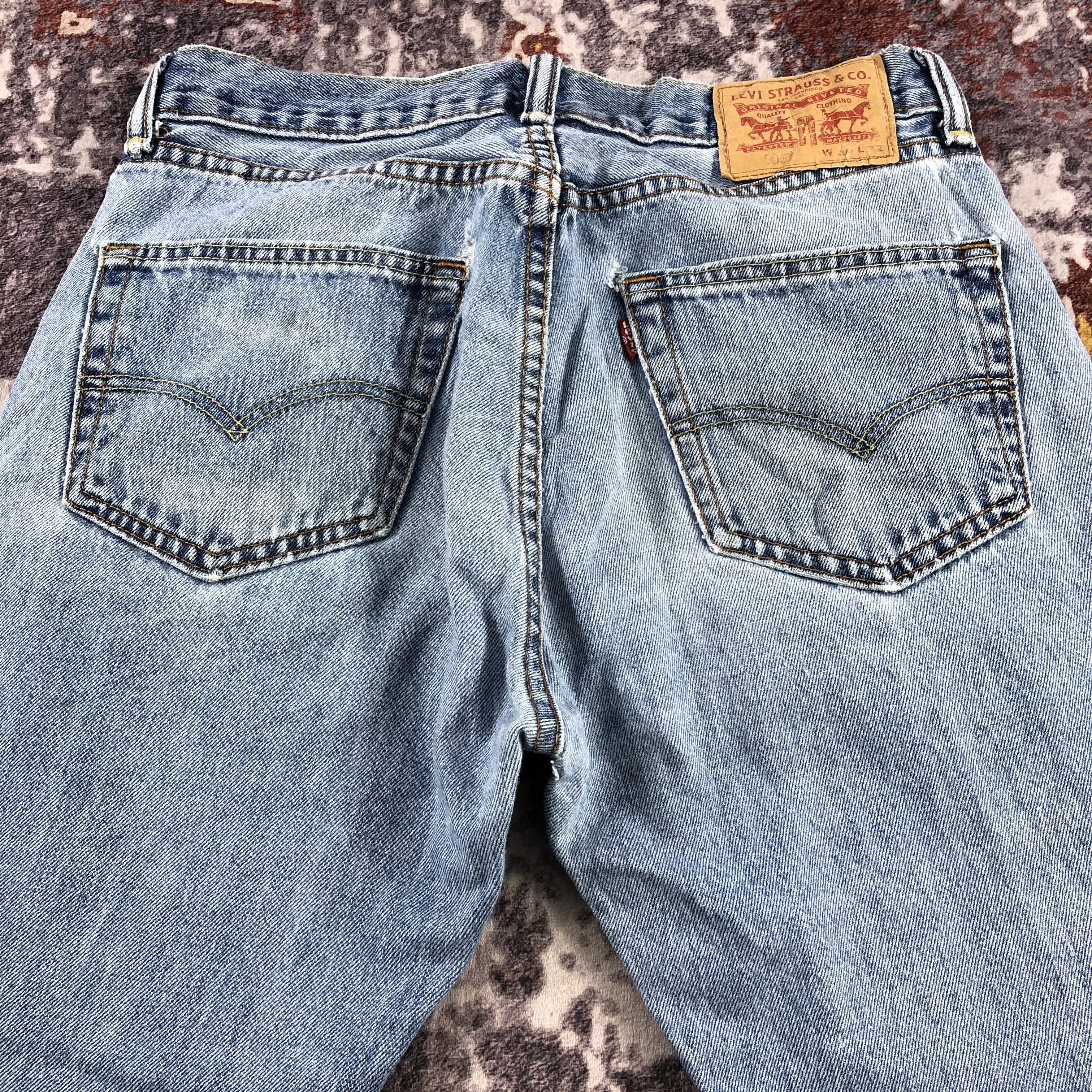 Levi's × Vintage Vintage Blue Wash Levis 505 Jeans-JM3144 Size US 31 - 5 Thumbnail