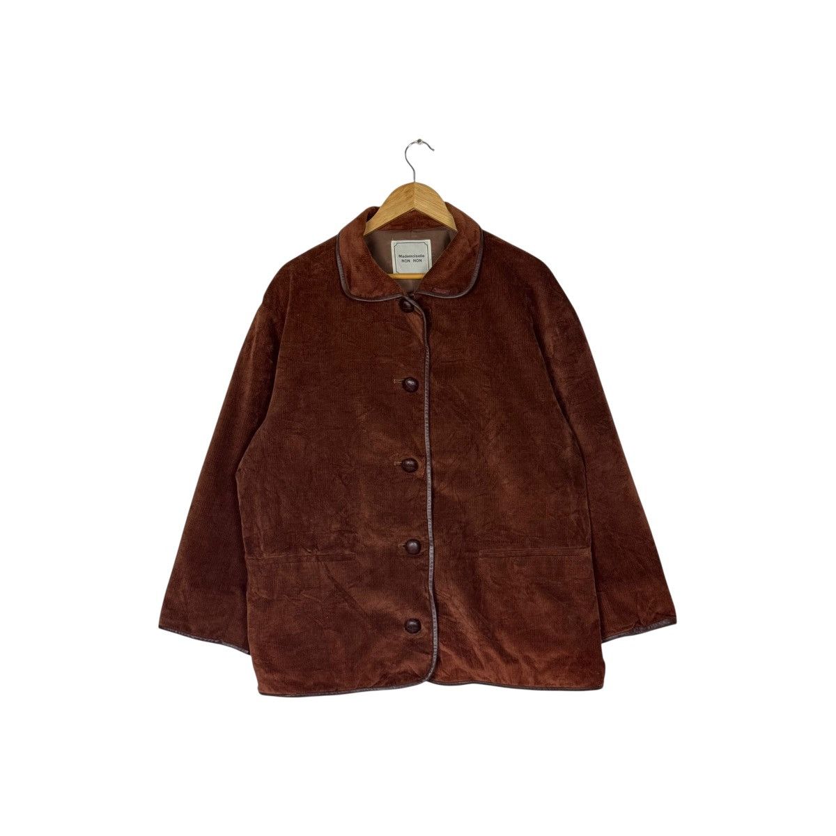 Mademoiselle Non Non 🔥LAST PRICE🔥Mademoiselle Non Non Corduroy Button Up Jacket Size US M / EU 48-50 / 2 - 1 Thumbnail