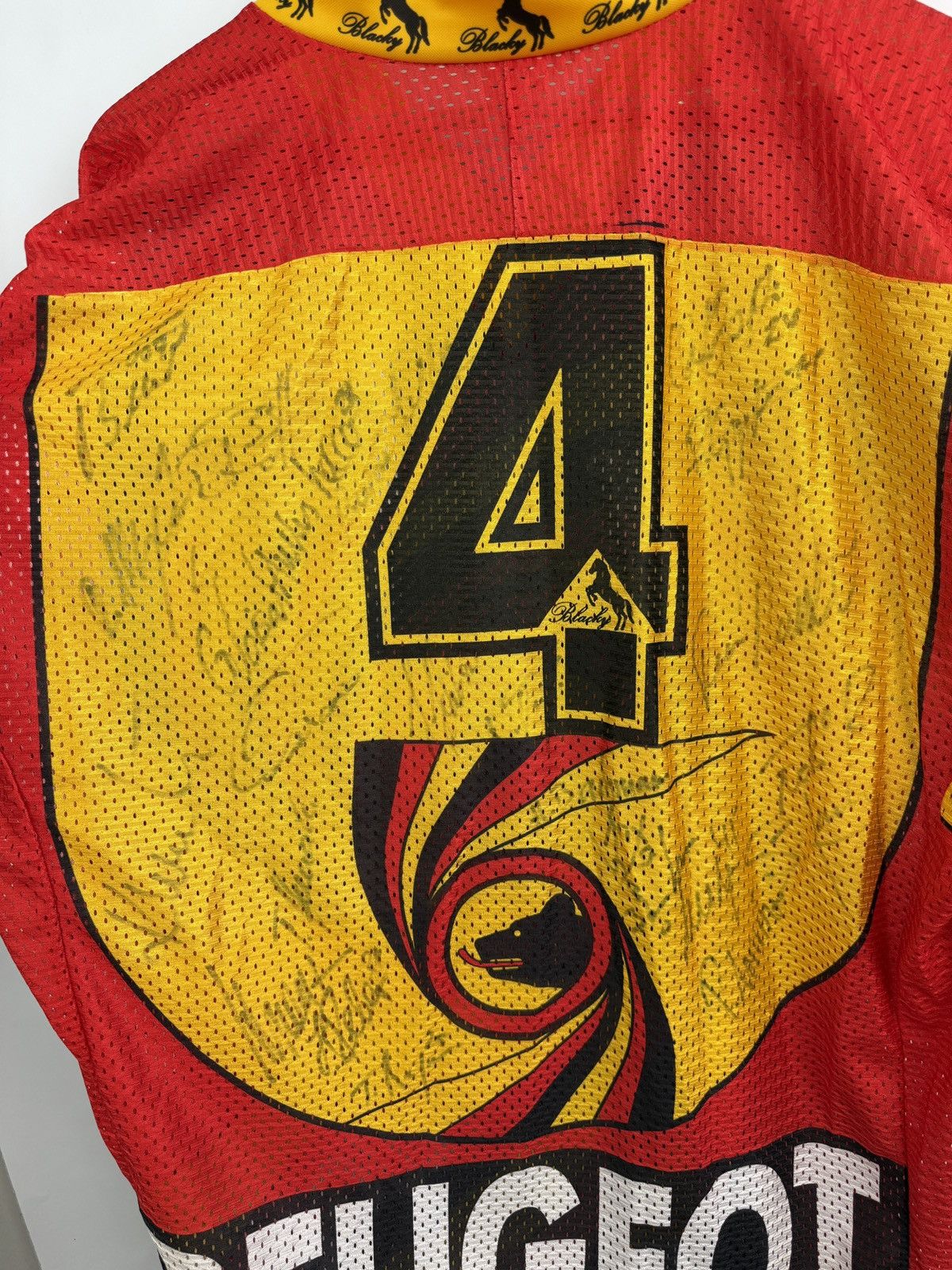 NHL 🇨🇭 Vintage 90s SC Bern Switzerland Hockey Jersey Team Signed Size US XXL / EU 58 / 5 - 12 Thumbnail