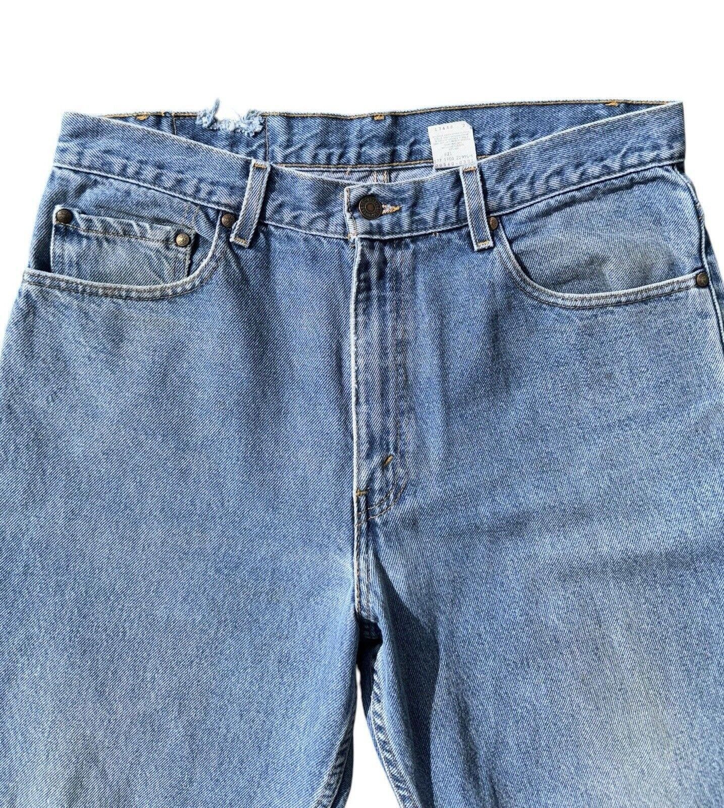 Levi's Vintage Levi's Blue Jeans 540 Denim Brown Tab 34x30 Size US 34 / EU 50 - 3 Thumbnail