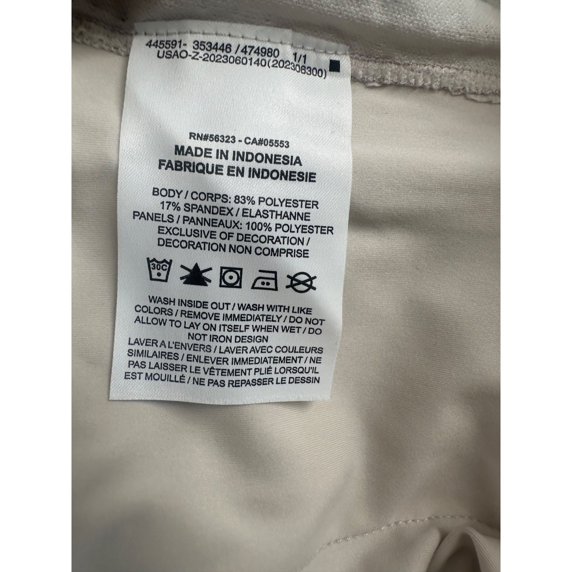 Nike Nike Trail Women's Beige Dri-FIT Cropped Long Sleeve Medium Size M / US 6-8 / IT 42-44 - 7 Thumbnail