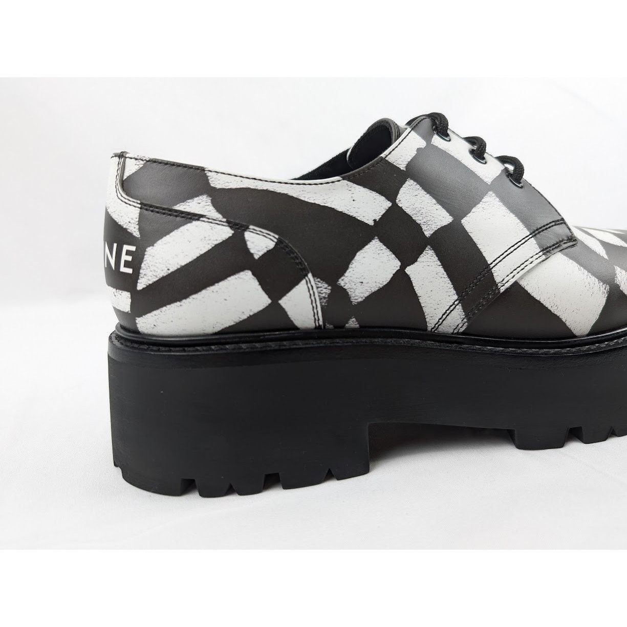 Celine o1rshd Leather Spiders Loafers in Black / White Size US 11 / EU 44 - 6 Thumbnail
