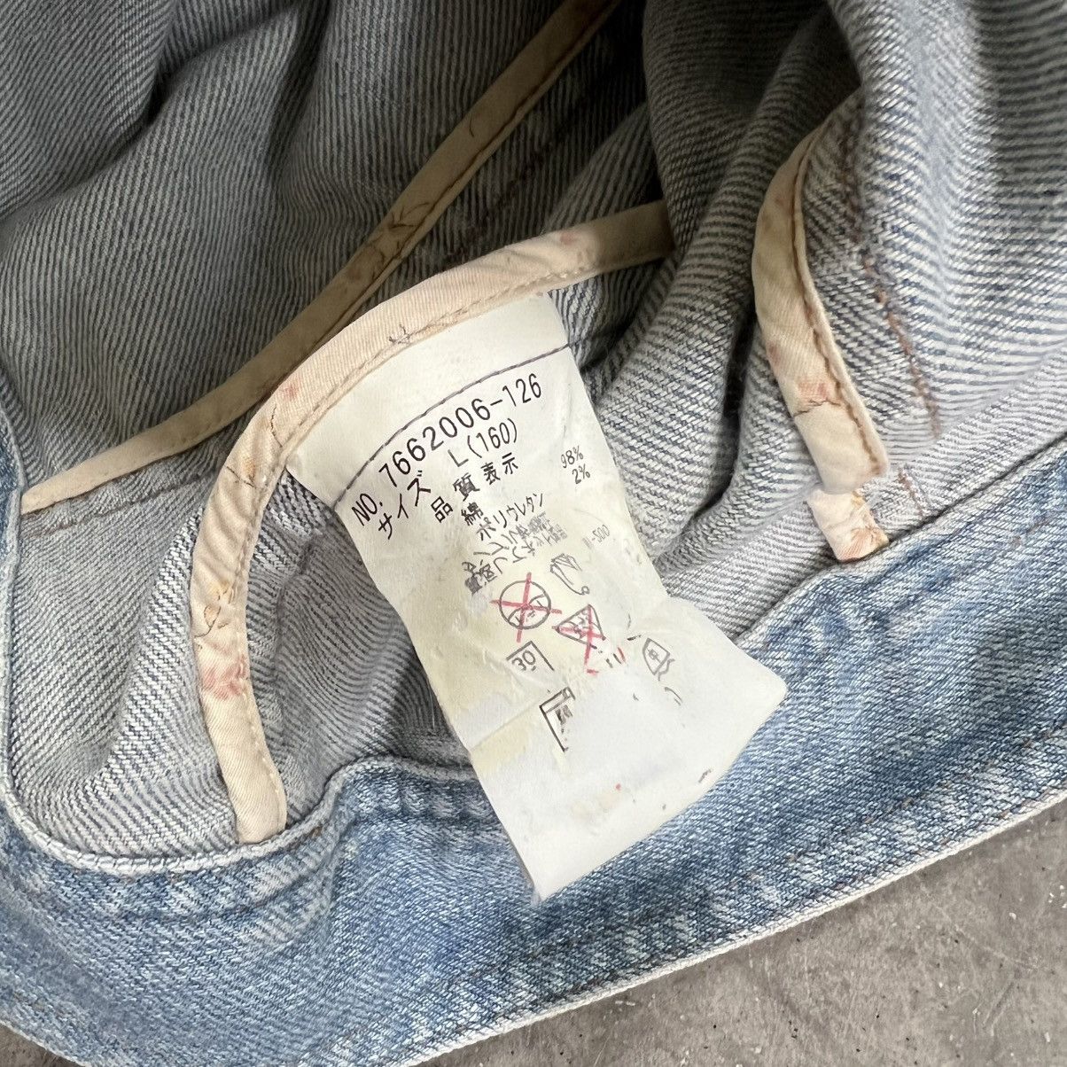 Hysteric Glamour 2000s Angle Blue Super Label Denim Jacket Size US XS / EU 42 / 0 - 10 Thumbnail