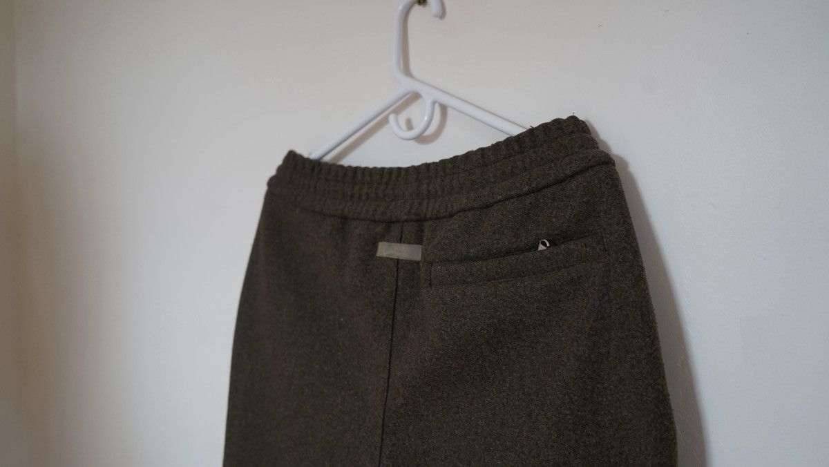 Richie Le Collection Dark Gray Richie Le Collection Pleated Wool Pants Size US 32 / EU 48 - 6 Thumbnail