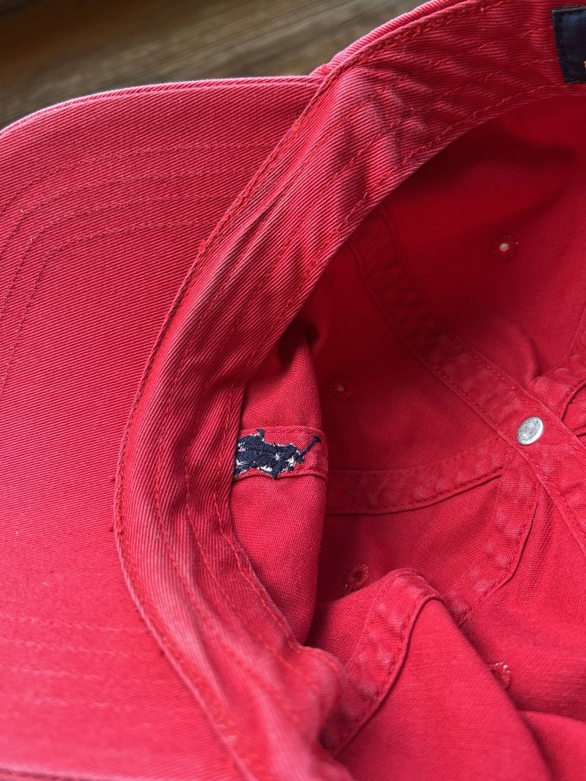 Polo Ralph Lauren Y2K Polo Ralph Lauren Hat Distressed faded Size ONE SIZE - 16 Thumbnail