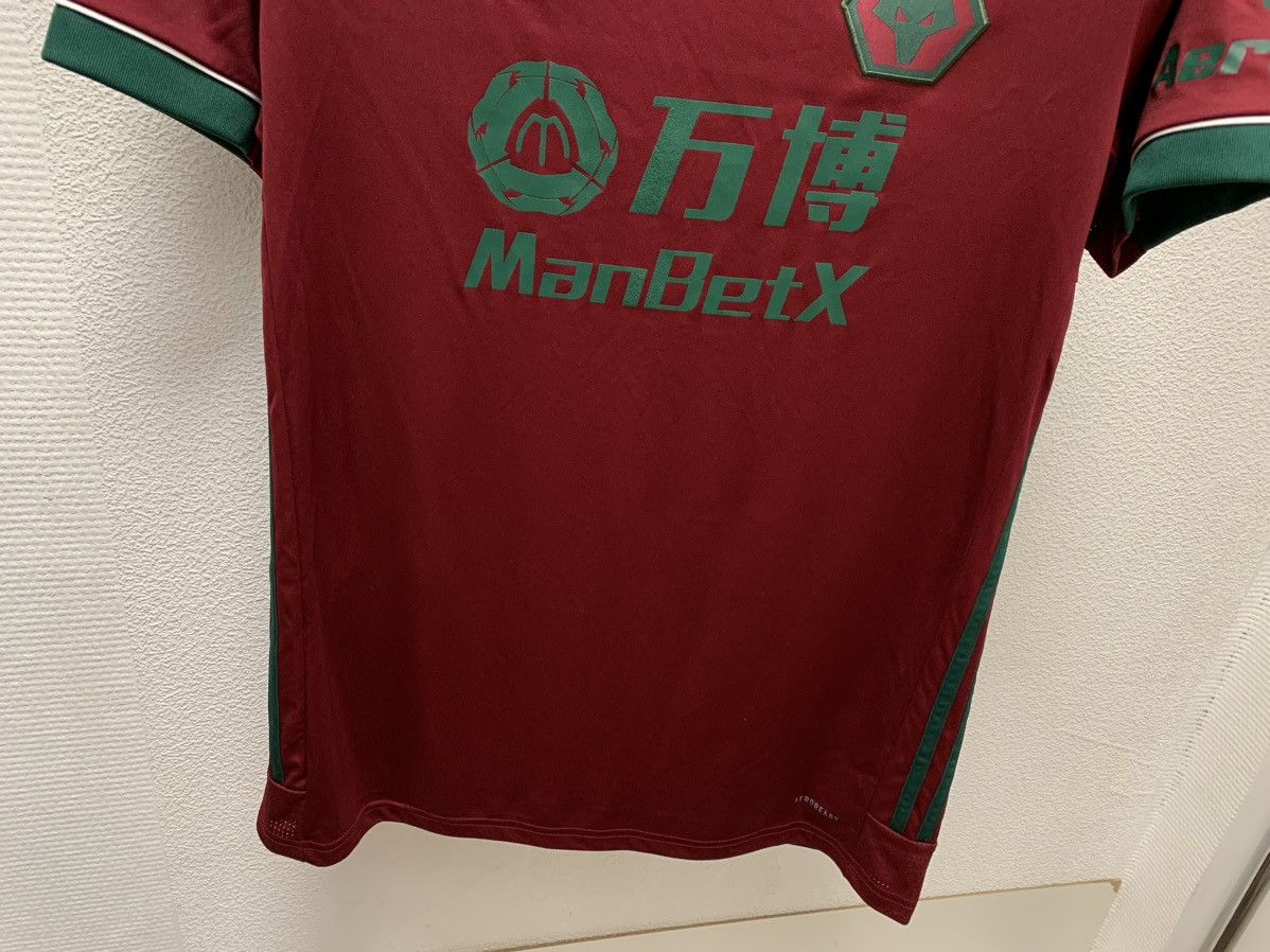Adidas Adidas Wolverhampton soccer jersey M sz manbet X 2020 Size US M / EU 48-50 / 2 - 8 Thumbnail