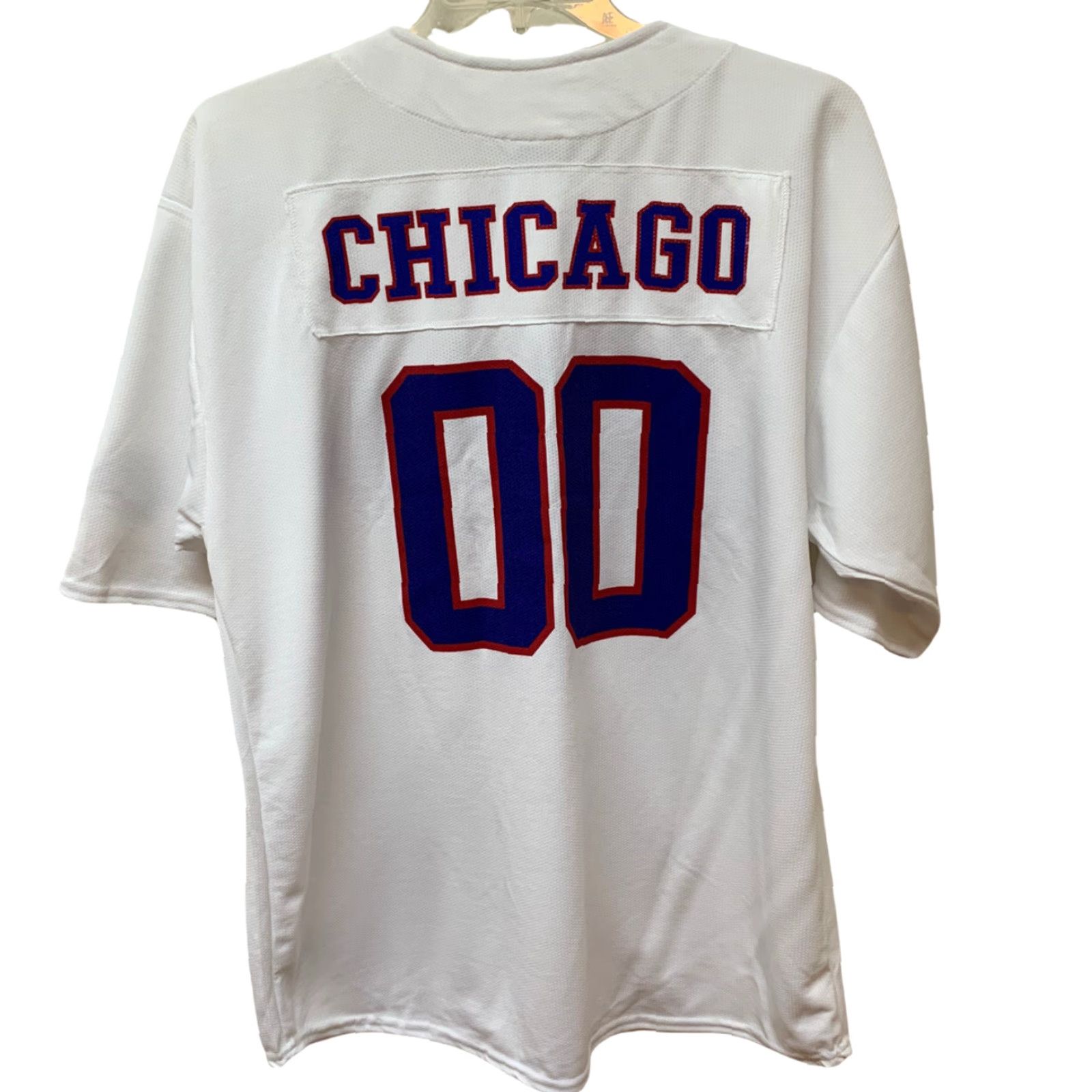 Hard Rock Cafe VINTAGE Hard Rock Cafe Chicago Baseball Jersey Shirt XL Men White 1990s NOS NEW Sportswear Jersey Size US XL / EU 56 / 4 - 2 Thumbnail