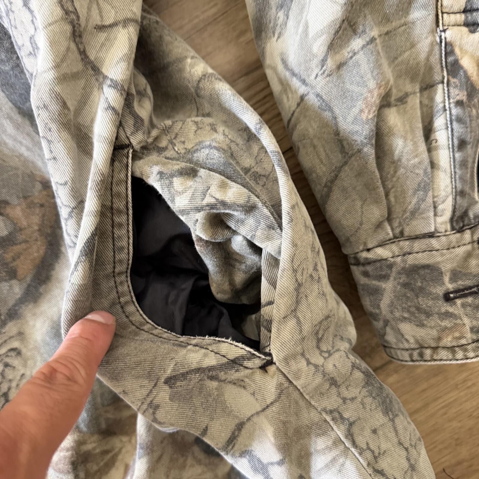Other Vintage 90s Duxbak RealTree Camo Quilted Hooded Jacket Size US L / EU 52-54 / 3 - 5 Thumbnail