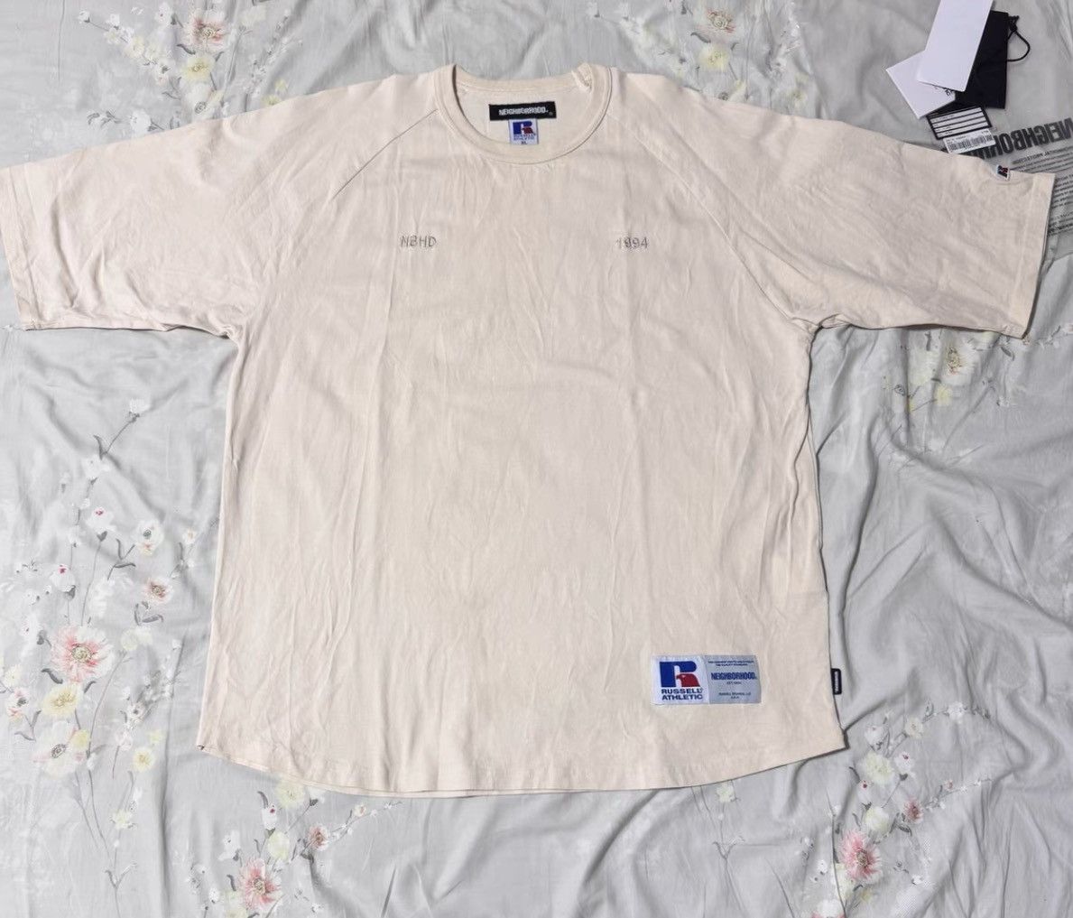 Neighborhood Neighborhood x Russell 22SS Collaboration Short Sleeve Tee Size US XL / EU 56 / 4 - 1 Thumbnail