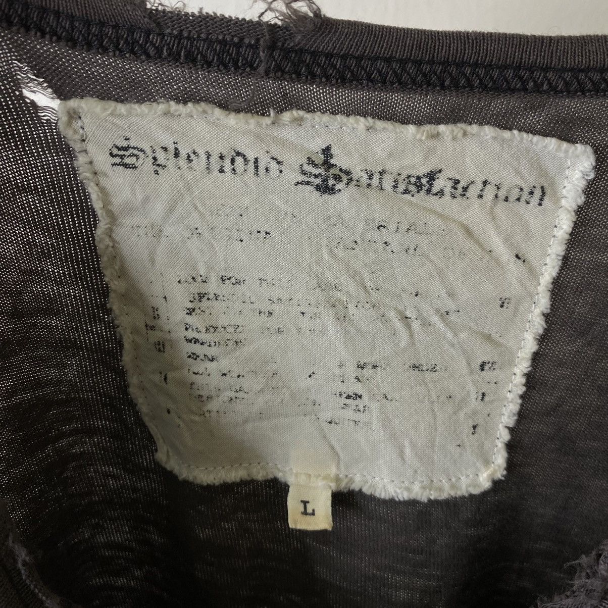 If Six Was Nine JapanBrand Fuck Hysteric Glamour Cyber Gothic Punk Faded Tee Size US L / EU 52-54 / 3 - 3 Thumbnail