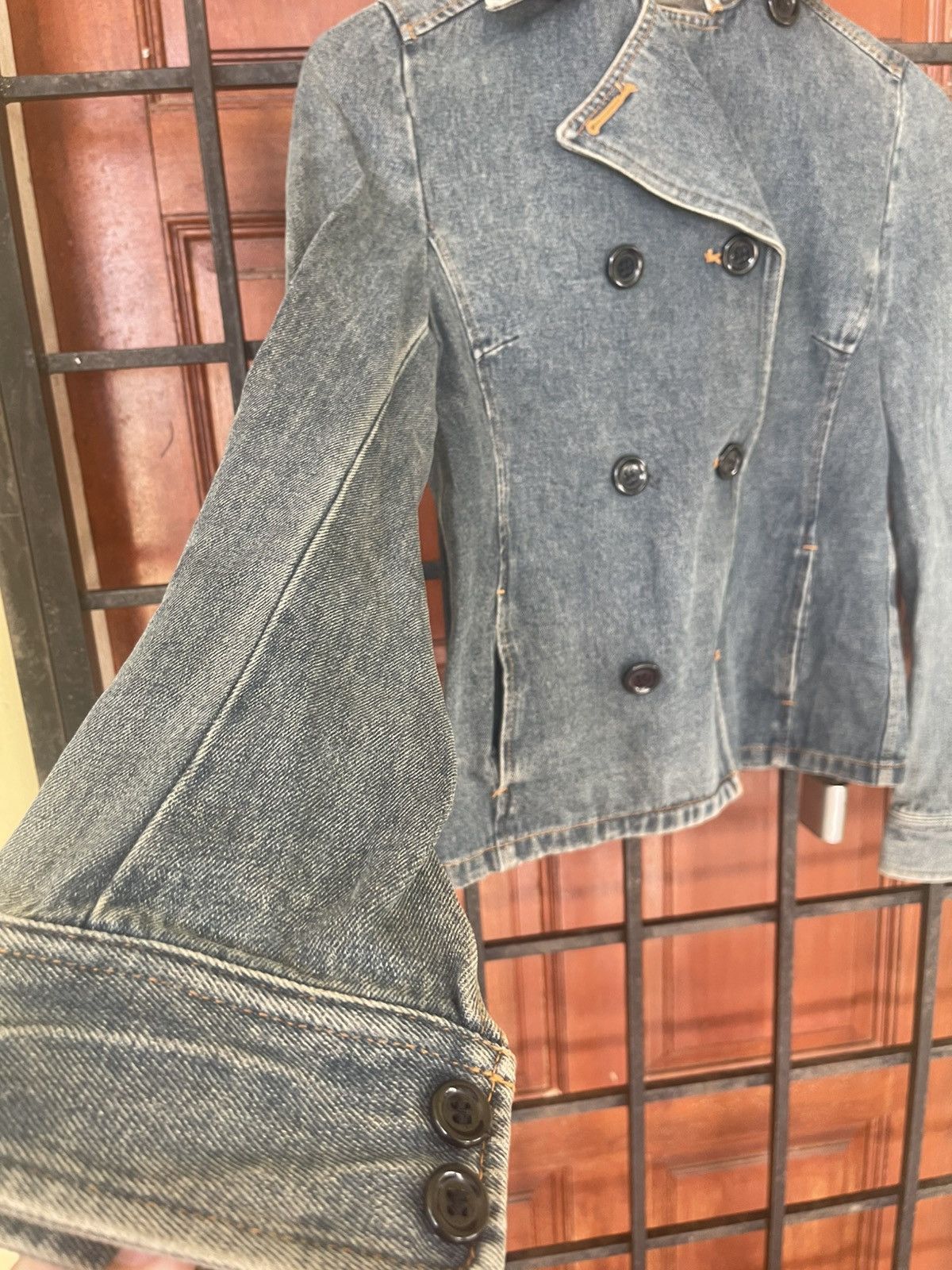 Japanese Brand × Michel Klein × Vintage Nice DENIM JACKET BY MK KLEIN Size S / US 4 / IT 40 - 4 Thumbnail