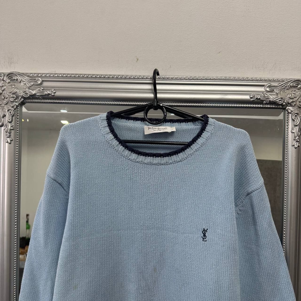Yves Saint Laurent Vintage YSL Yves Saint Lauren Sweater knit Size US L / EU 52-54 / 3 - 2 Thumbnail