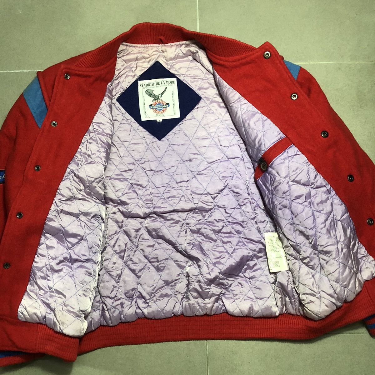 Vintage Rare Original Vtg Fc Bayern Munchen Wool Varsity Jacket Size US M / EU 48-50 / 2 - 9 Thumbnail