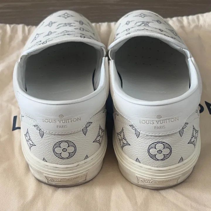 Louis Vuitton Louis Vuitton Trocadero Slip-On Sneakers White -2508 Size US 8.5 / EU 41-42 - 3 Thumbnail