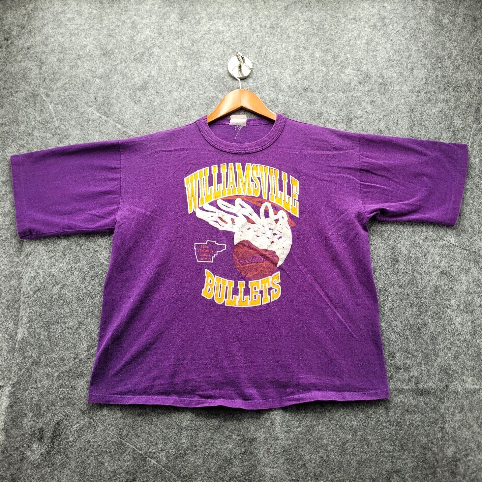 Vintage Vintage 1990 Williamsville-High-School Shirt Large 90s Single ...