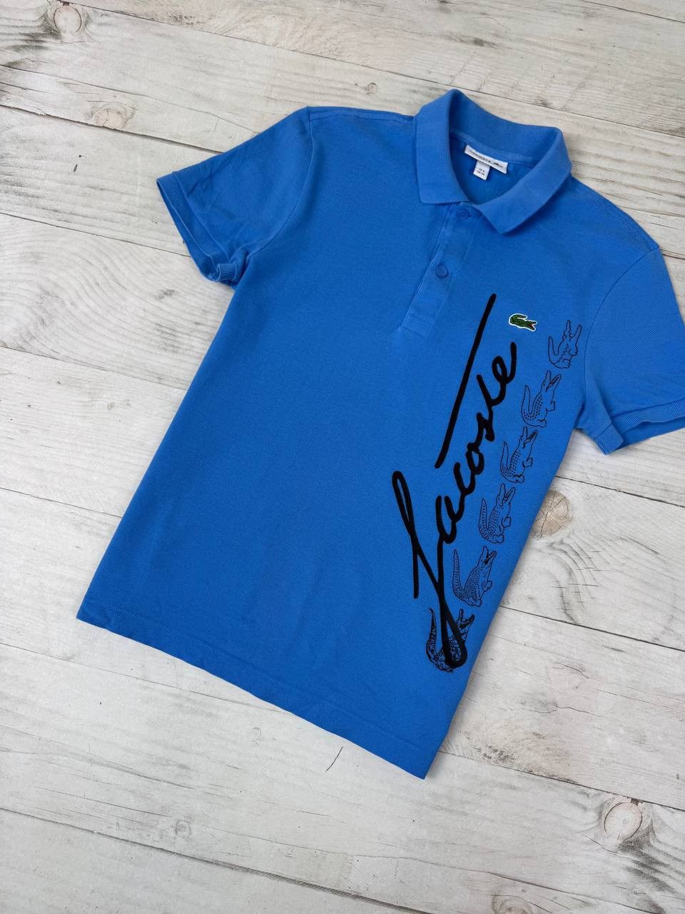 Lacoste Lacoste Big Logo Polo Shirt Tennis Size US XS / EU 42 / 0 - 2 Thumbnail