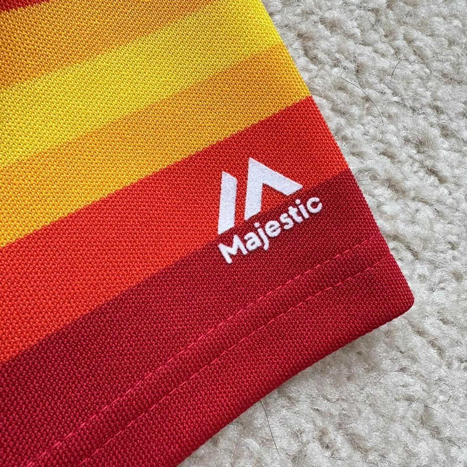 & Other Stories Red/Yellow Ryan 20 Houston Astros Majestic MLB Jersey Size US M / EU 48-50 / 2 - 6 Thumbnail