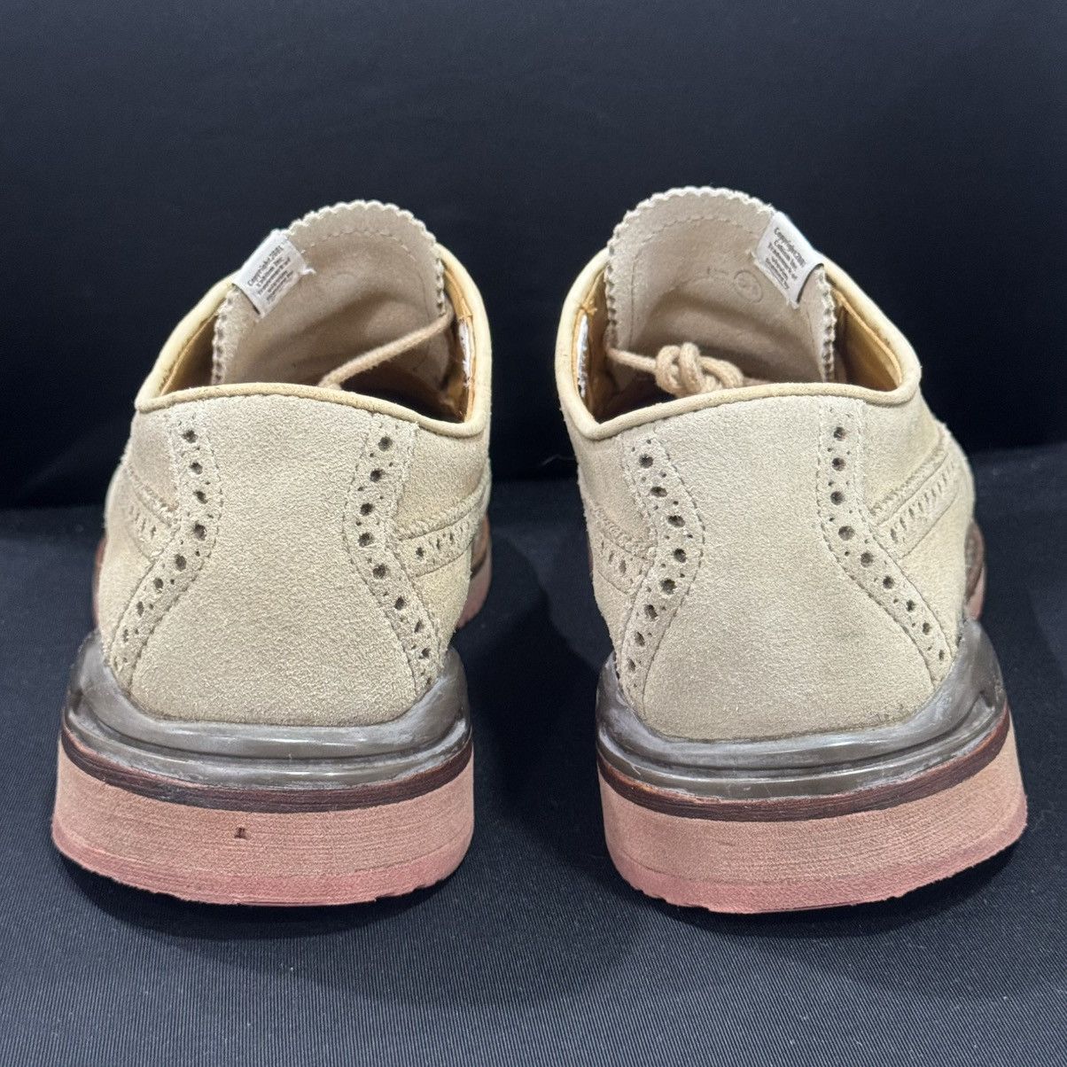 Visvim VISVIM PATRICIAN SAND WT FOLK WINGTIP SUEDE SHOES Size US 8.5 / EU 41-42 - 13 Thumbnail