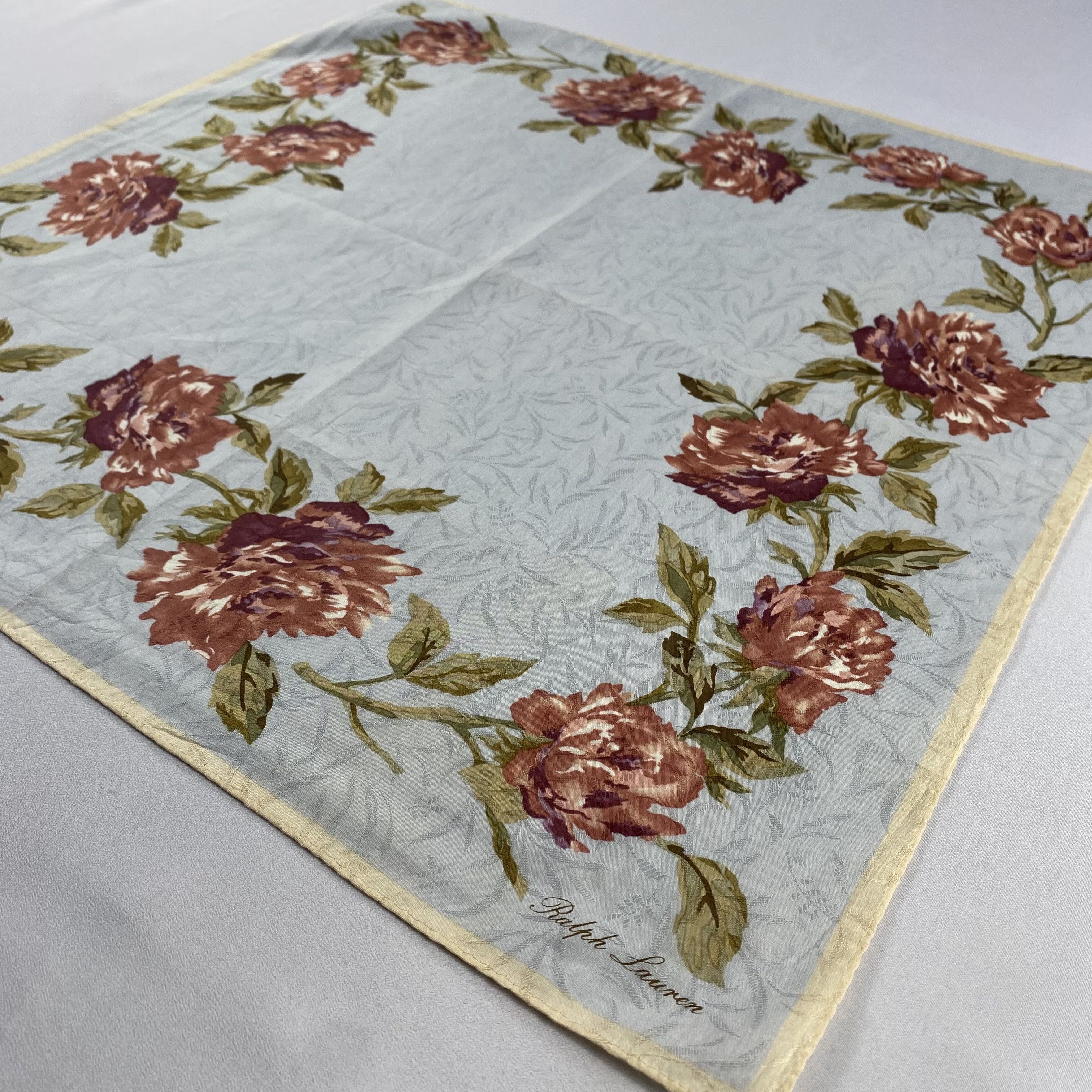 Ralph Lauren × Vintage Ralph Lauren Handkerchief / Neckerchief / Bandana-P1719 Size ONE SIZE - 2 Thumbnail