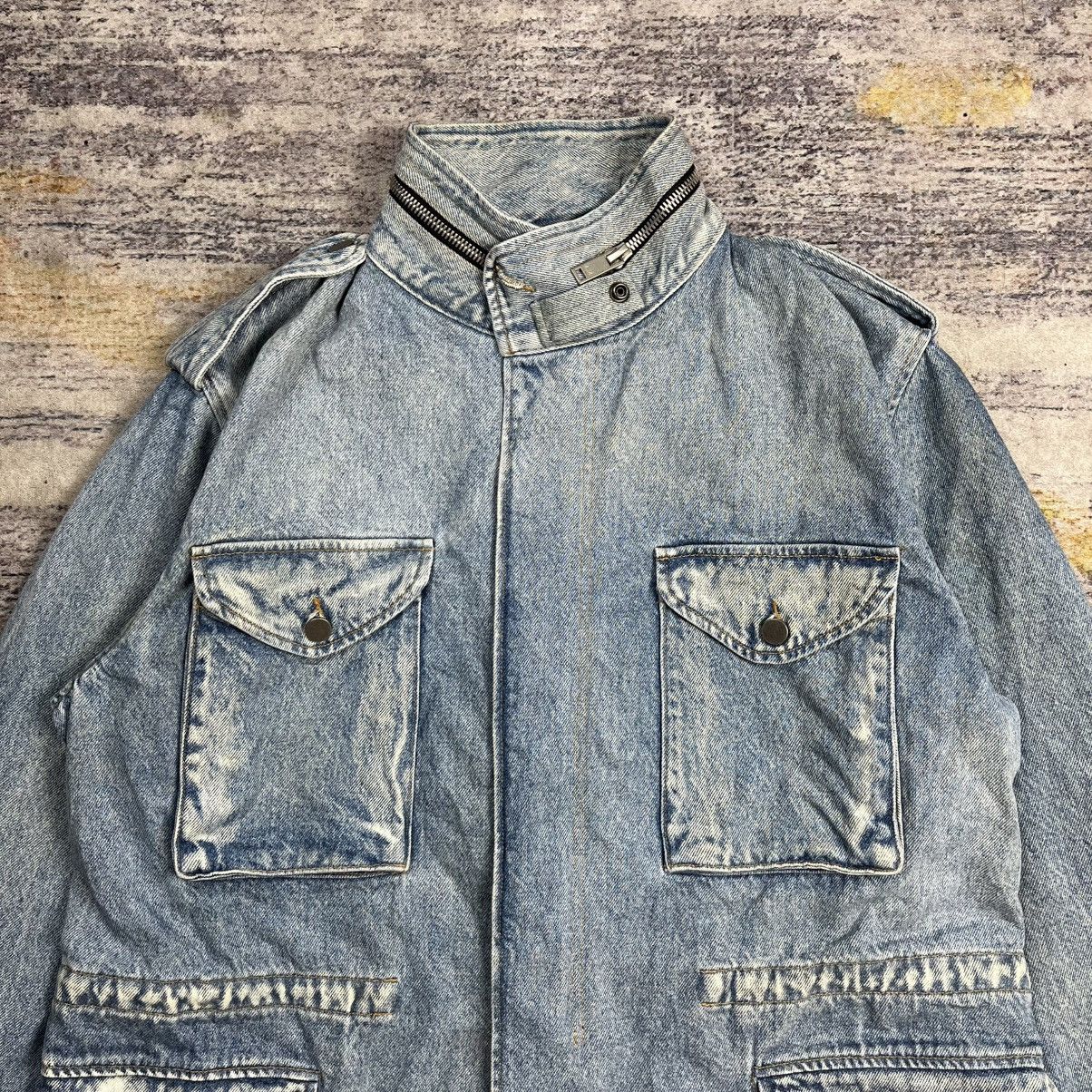 424 424 2017 denim parka jacket Size US M / EU 48-50 / 2 - 3 Thumbnail