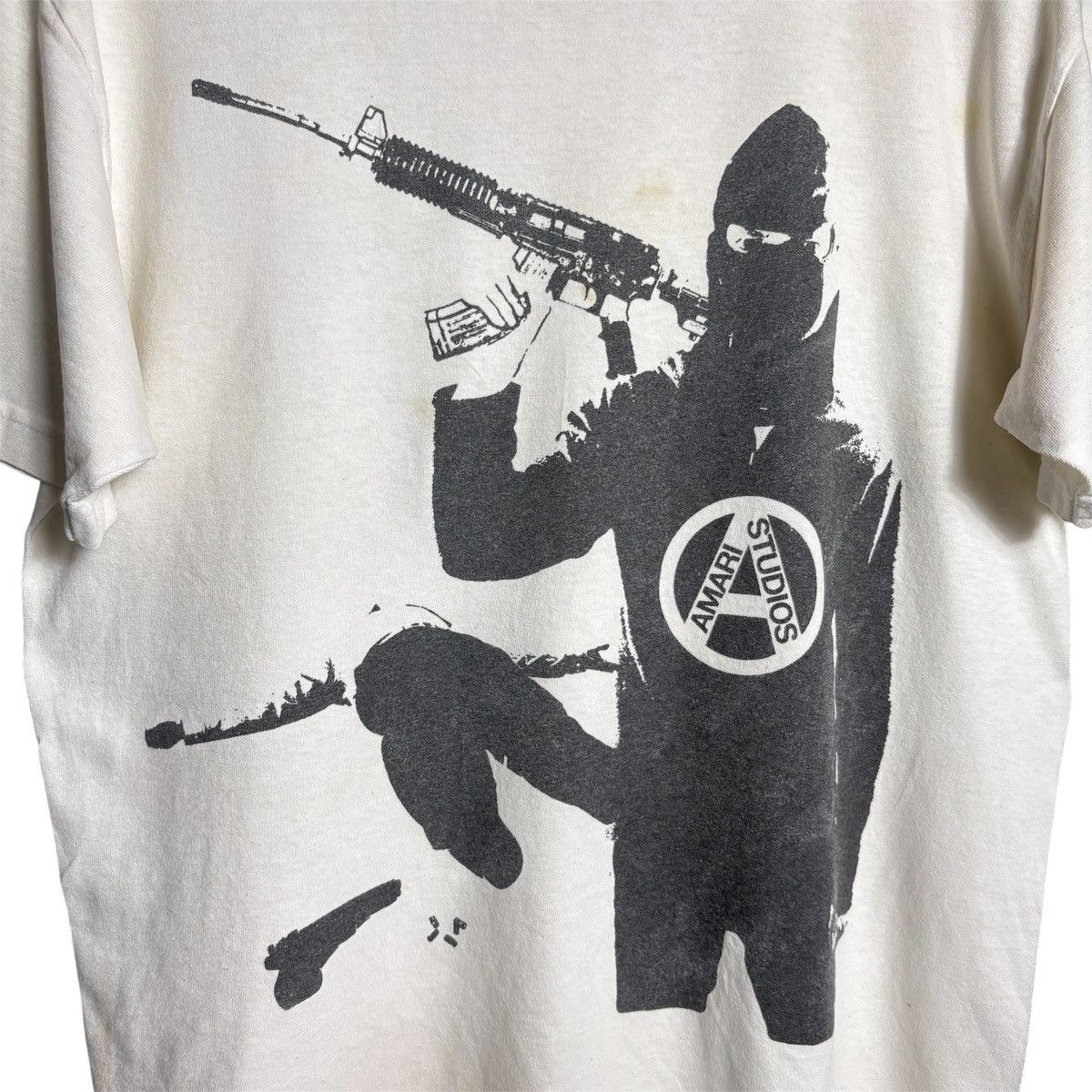 Band Tees Amani Studios Music Graphic T-Shirt / Y2K Size US M / EU 48-50 / 2 - 2 Thumbnail