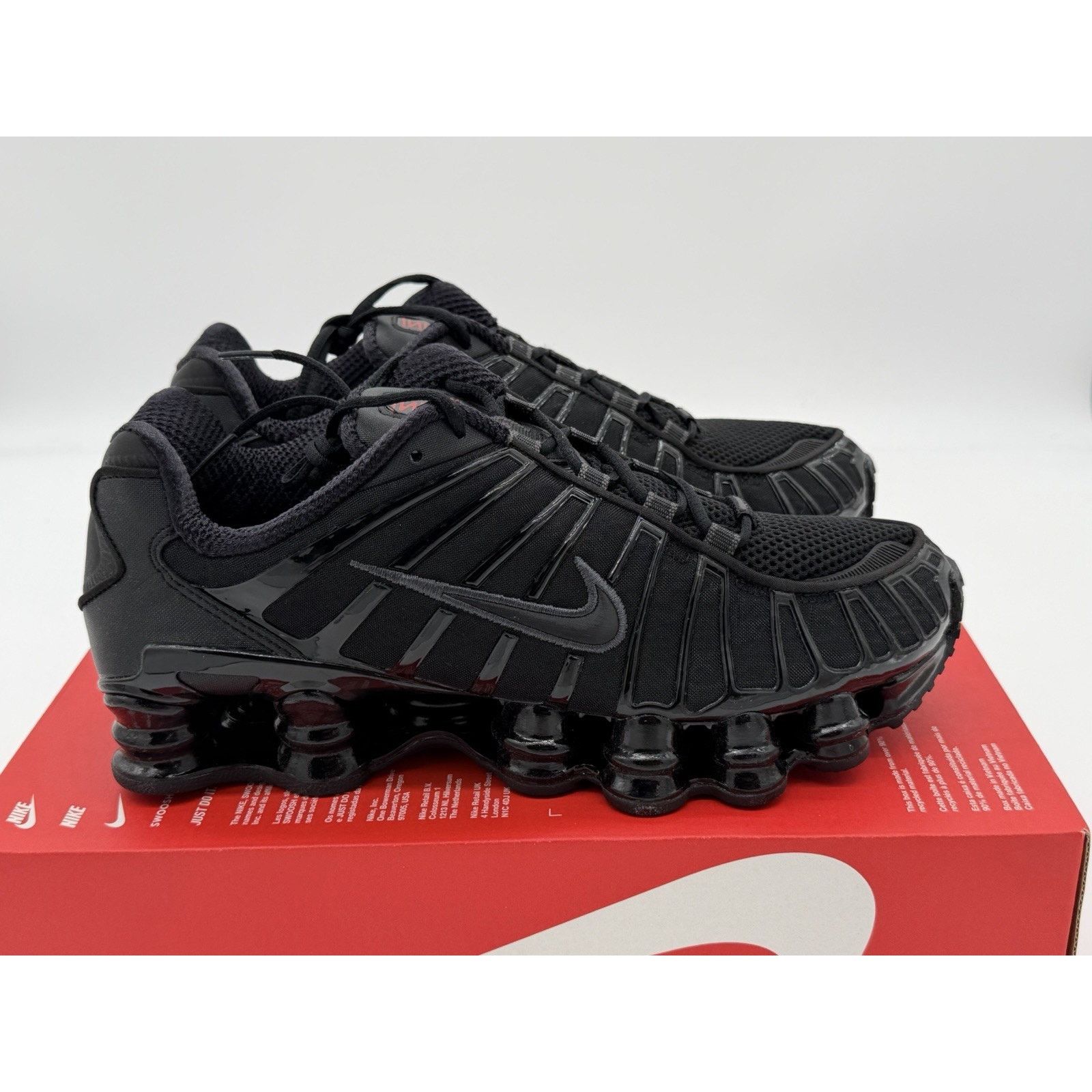 Women’s 10 / Men’s 8.5- Nike Shox TL Black AR3566-002 No Lid