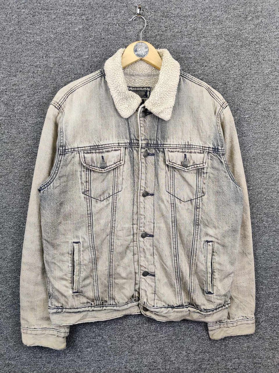 Gap Vintage Gap Sherpa Denim Jacket Size US M / EU 48-50 / 2 - 1 Thumbnail